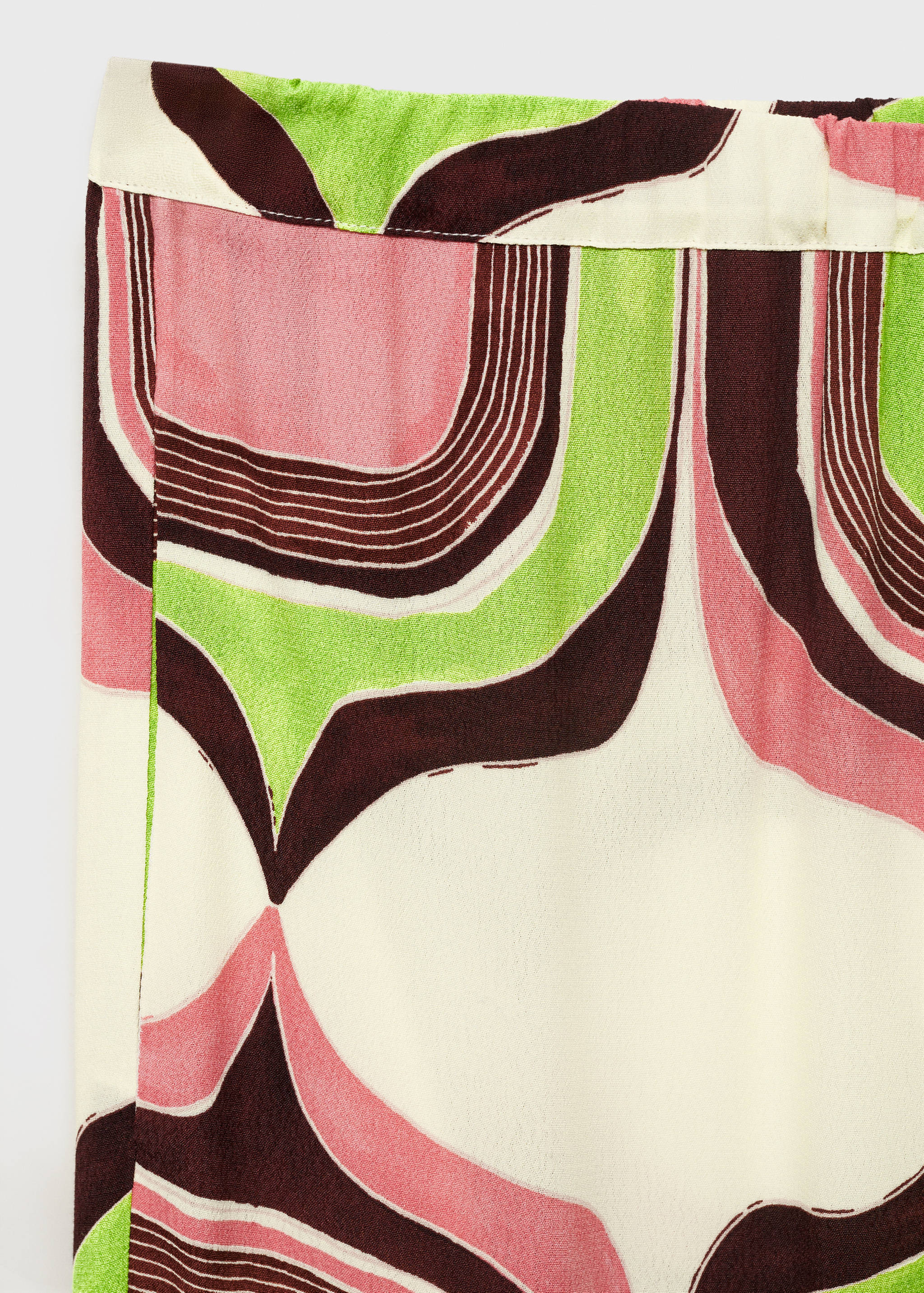 Geometric print pants - Details of the article 8