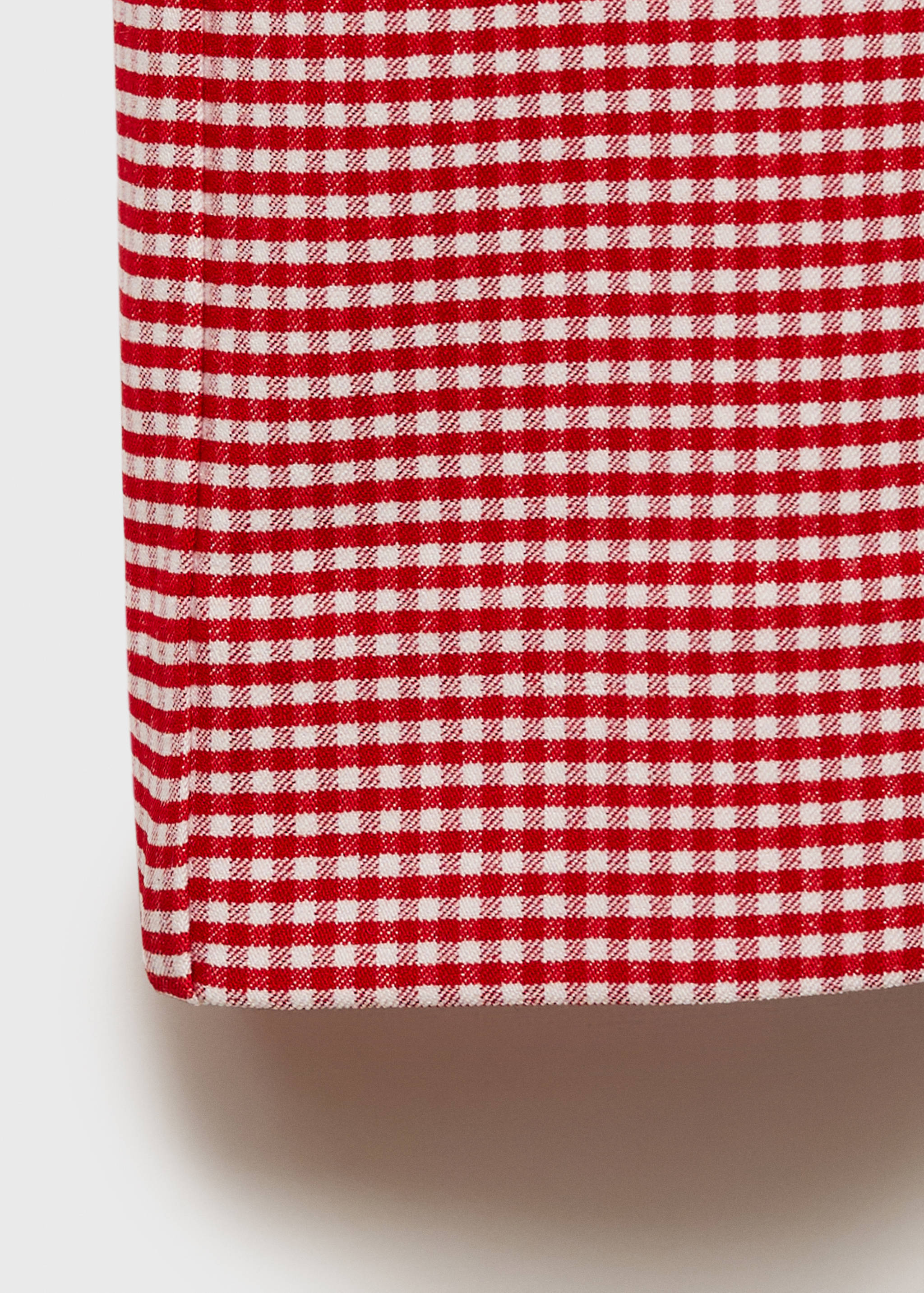 Pantalon à carreaux vichy court - Détail de l'article 0