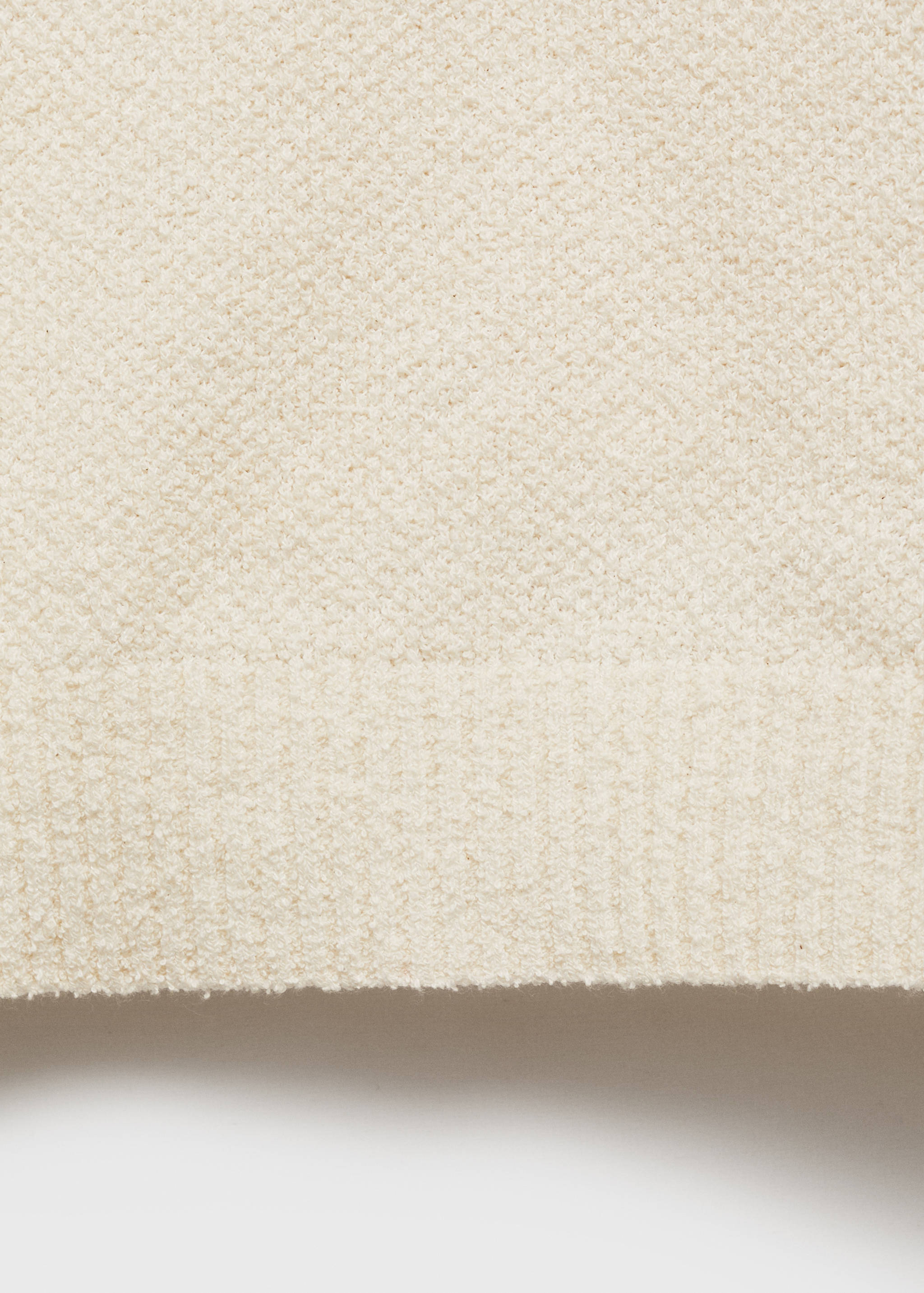Cotton fine-knit t-shirt - Details of the article 0