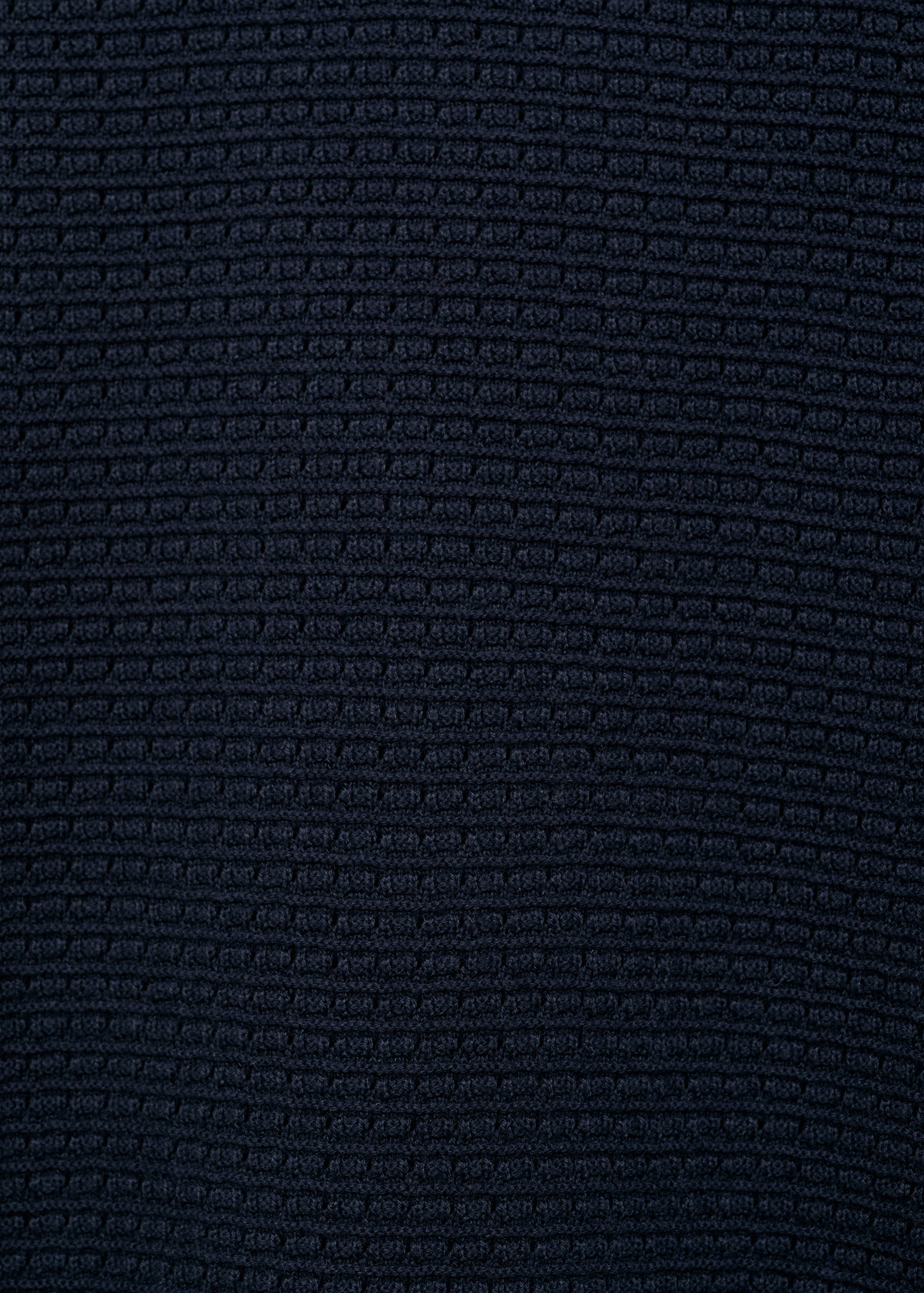 Openwork knitted cotton t-shirt - Details of the article 0