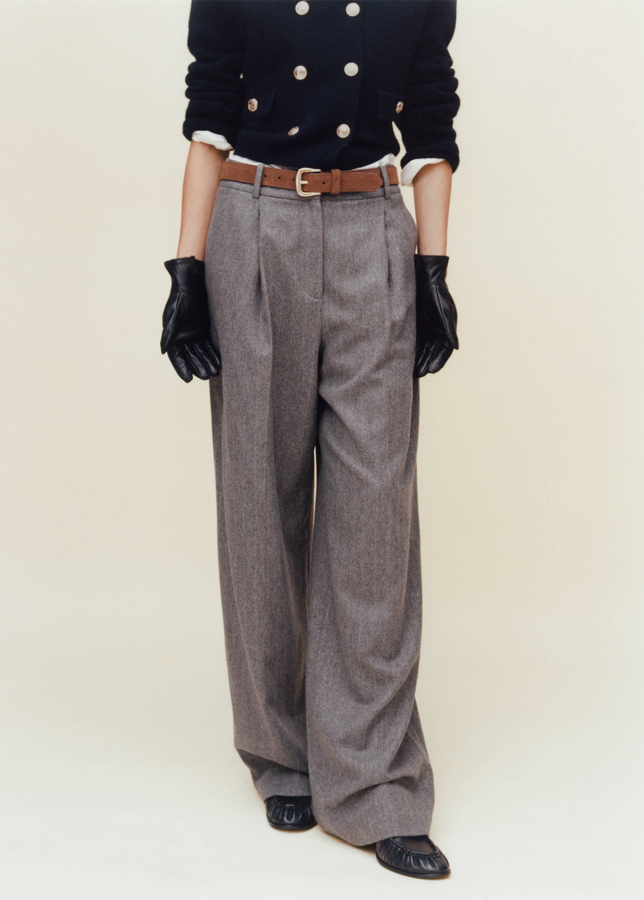 Suede belt - General plane