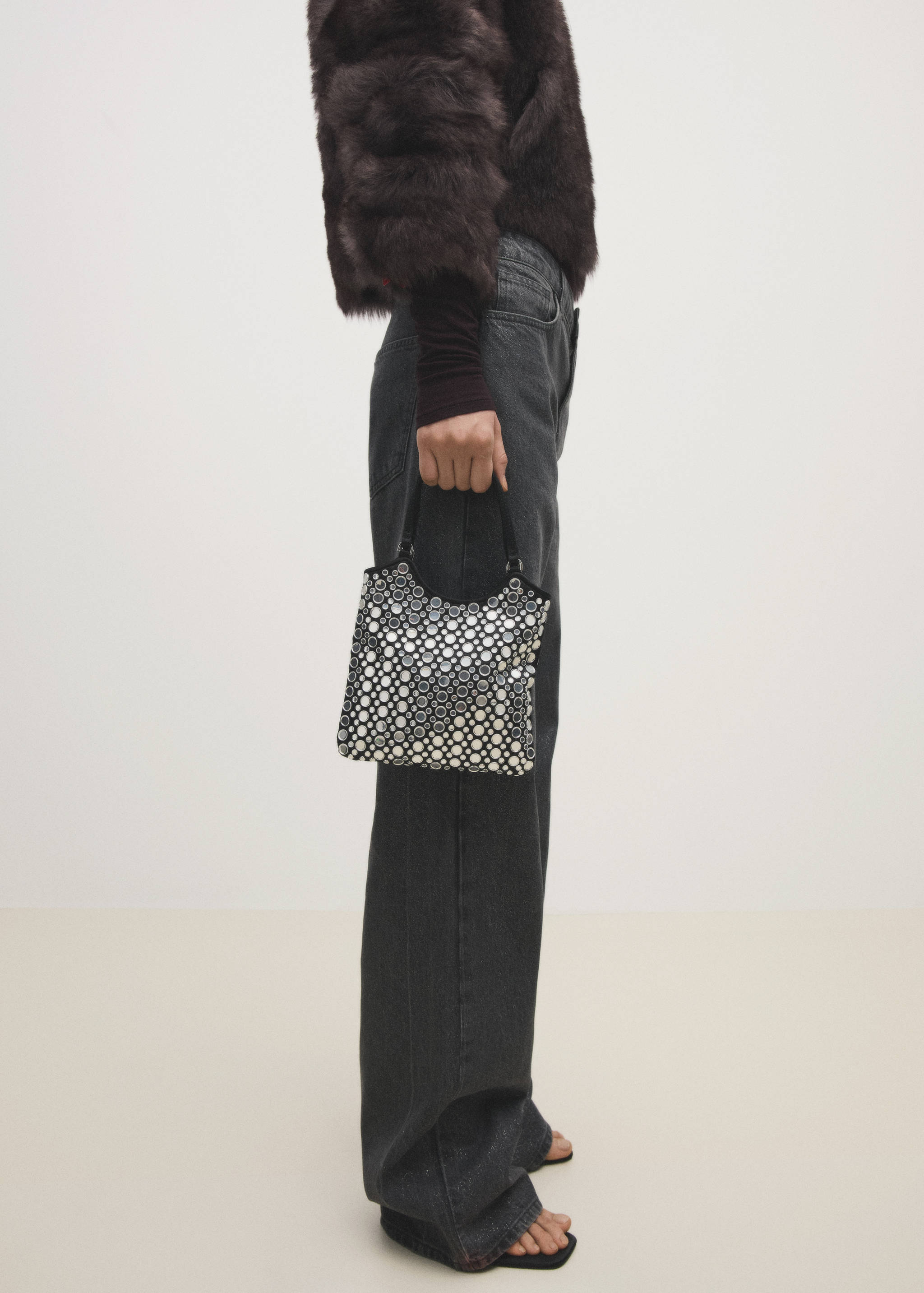 Mini bag with mirror detail - Details of the article 6