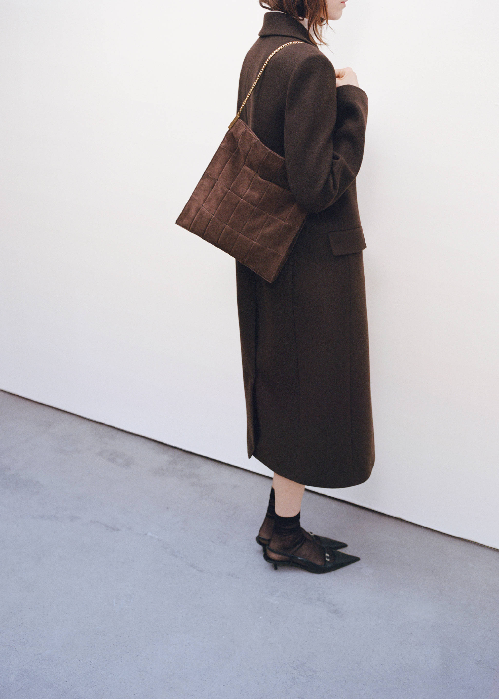 Chain suede bag - Details of the article 9