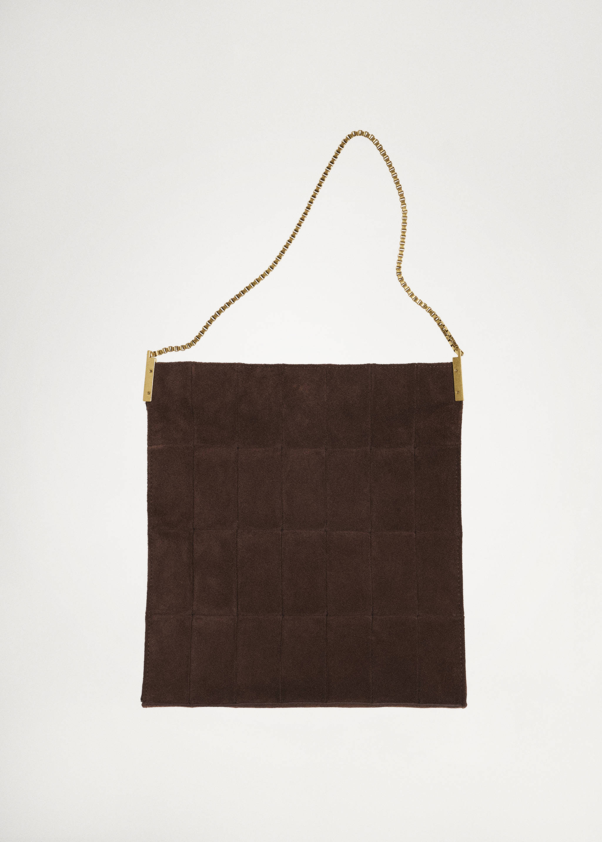 Chain suede bag - General plane