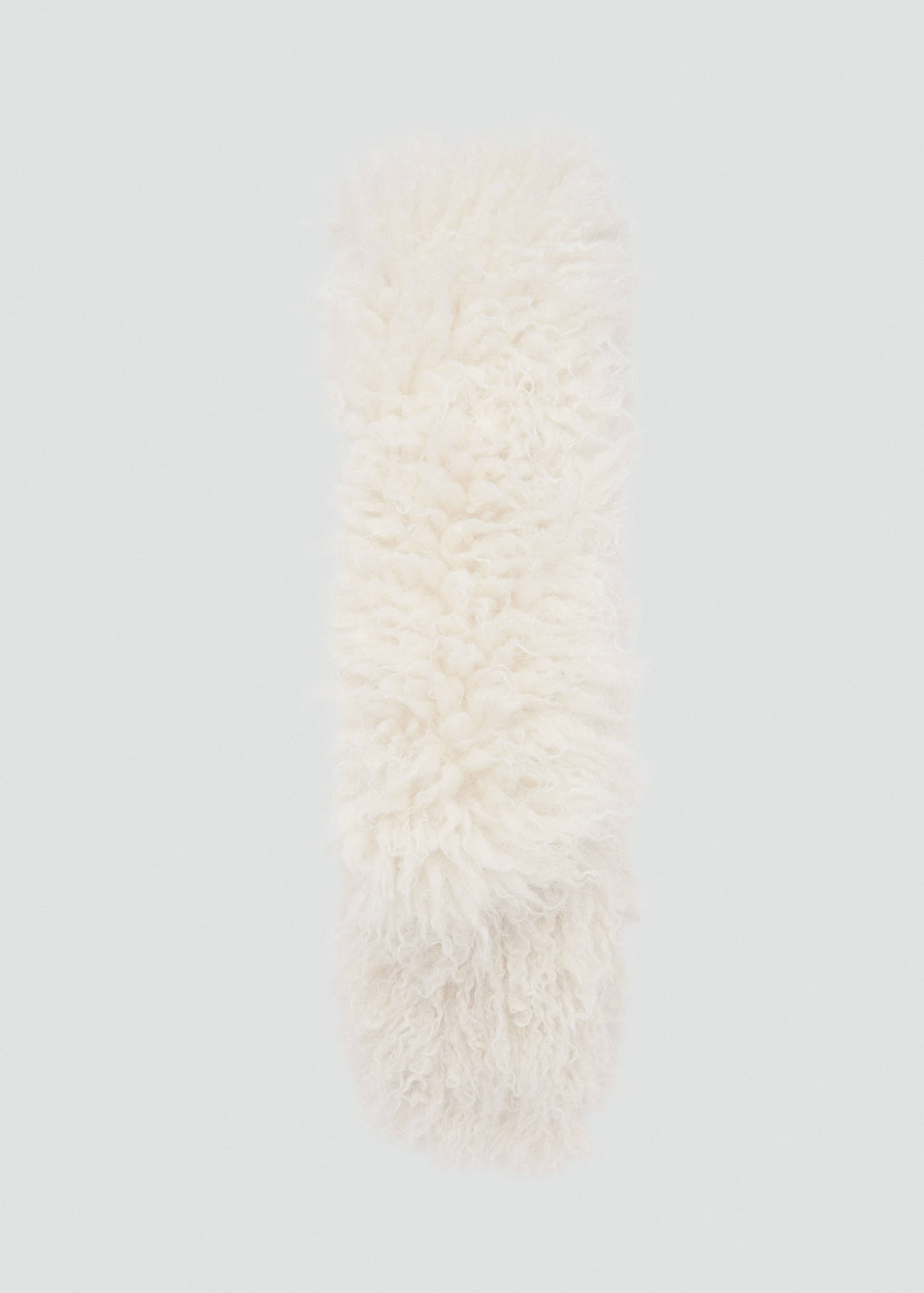 Faux-fur scarf - Article without model