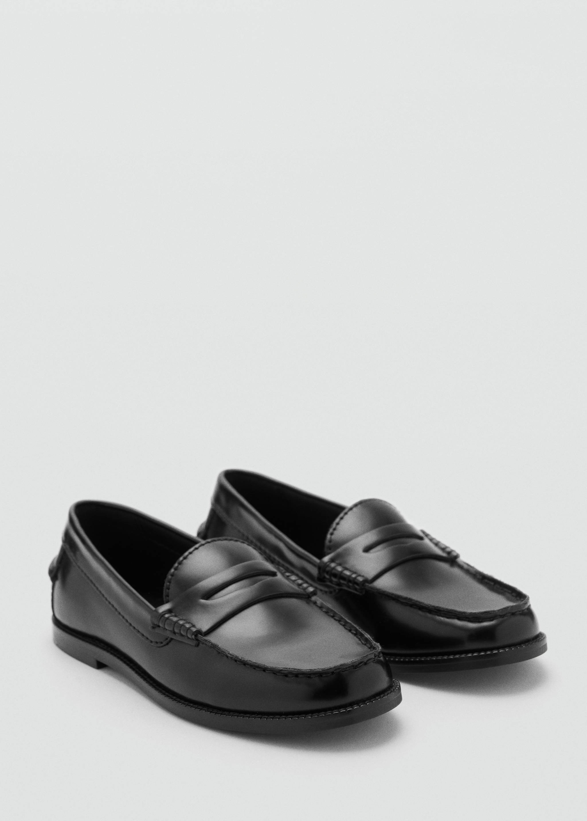 Mocassins classiques - Plan moyen