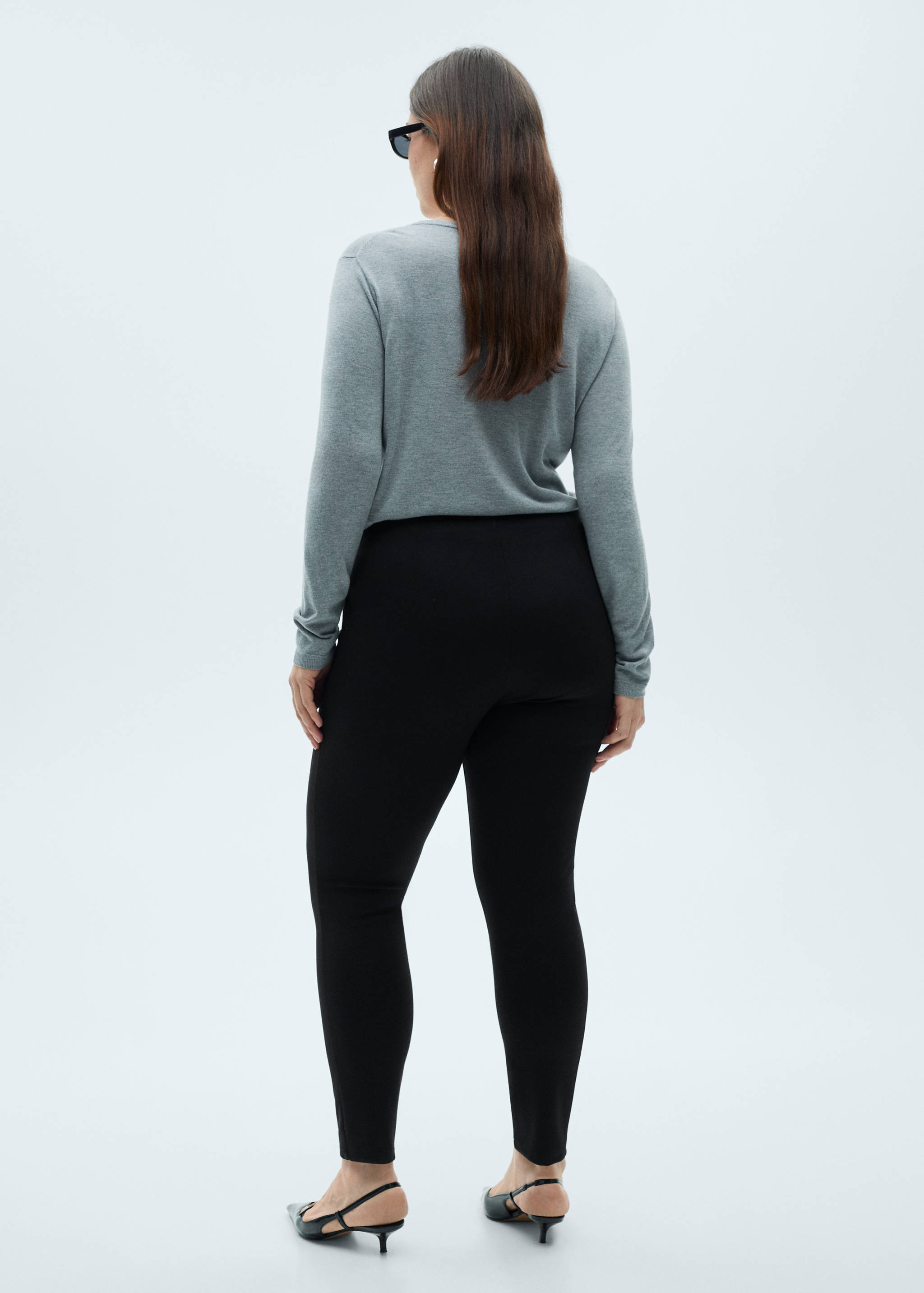 Mid-rise skinny leggings - Details of the article 5