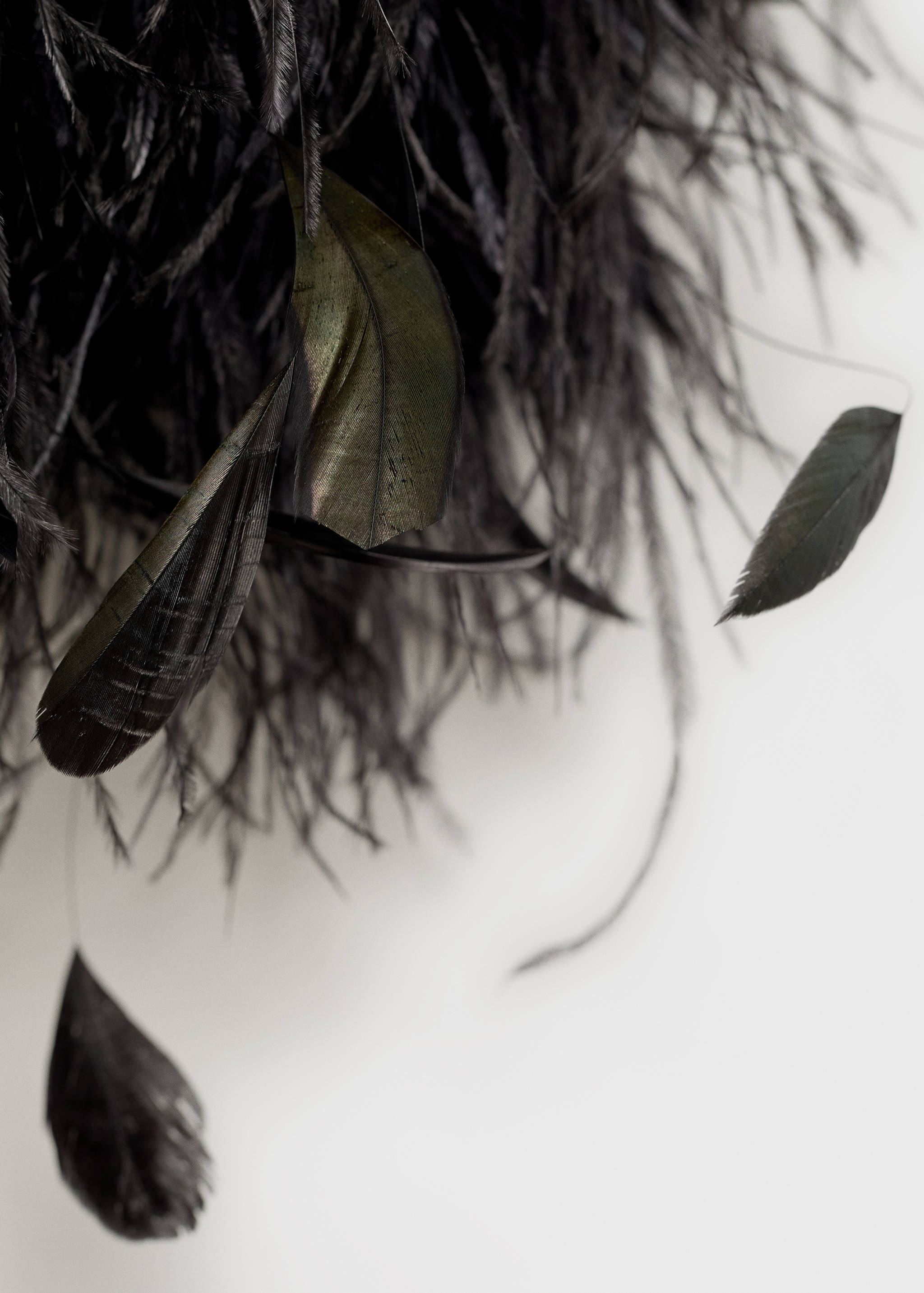 Feather bandeau-style top - Detail van het artikel 0