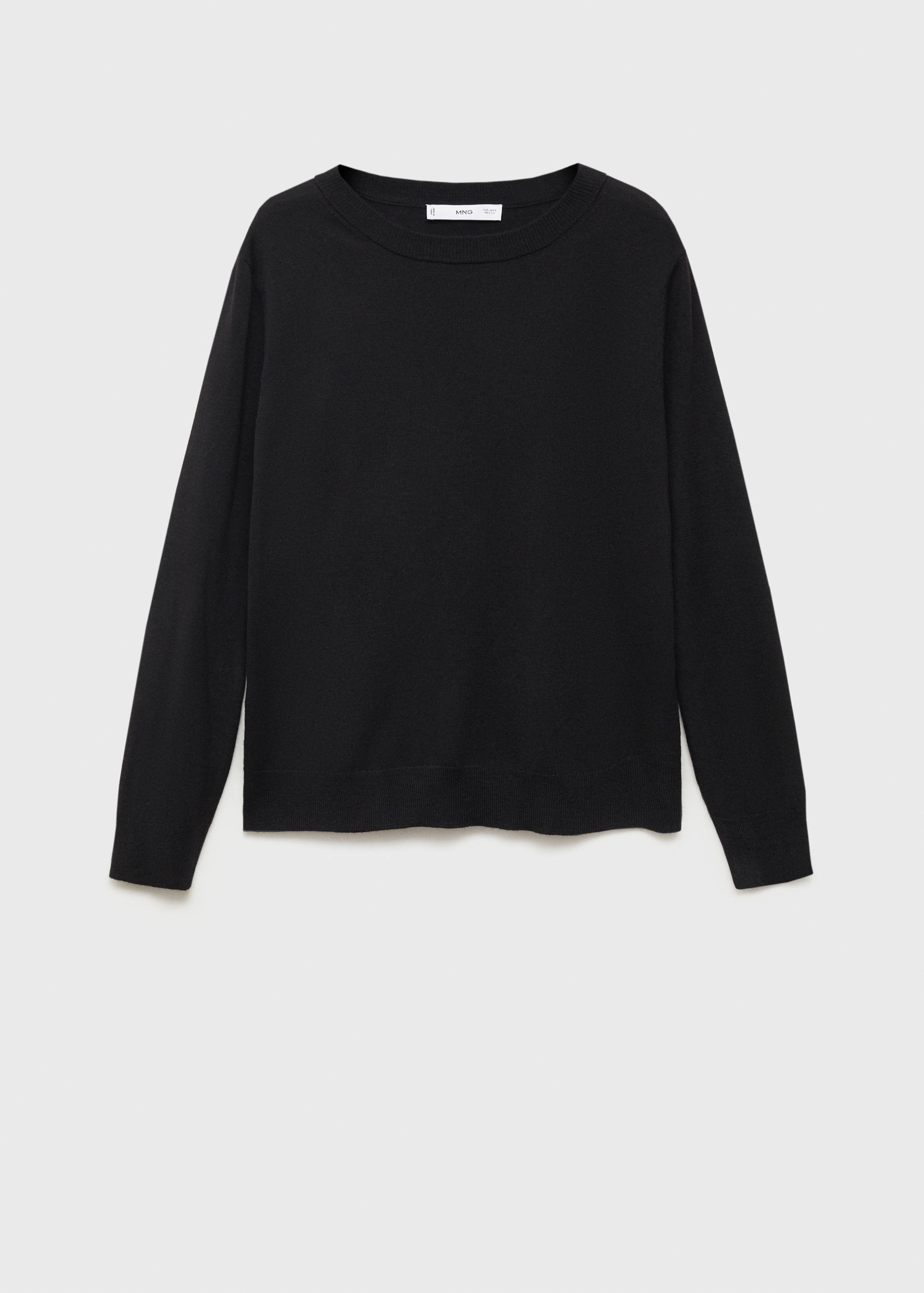 Wool-blend round-neck sweater - Article without model