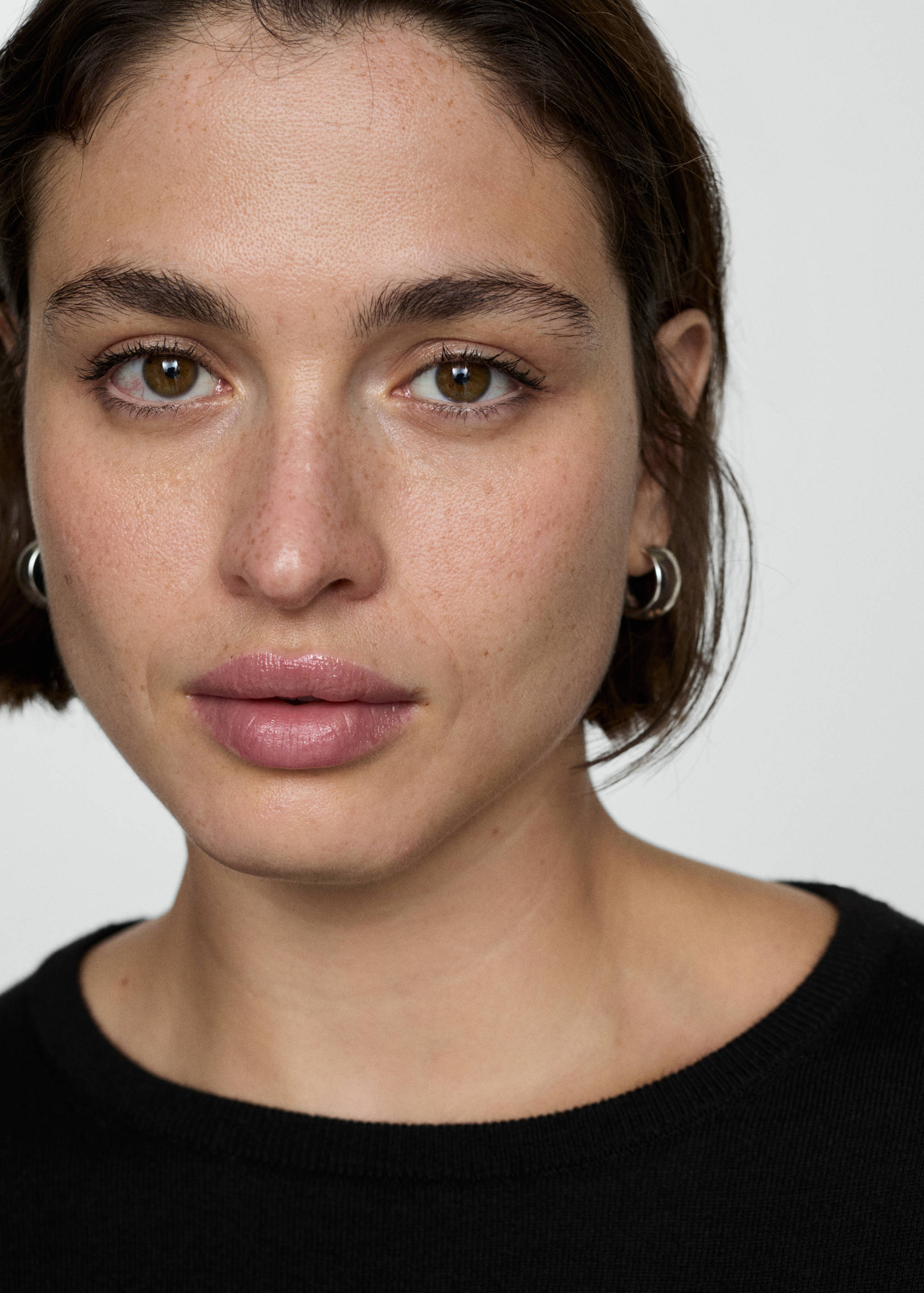 Wool-blend round-neck sweater - Details of the article 4