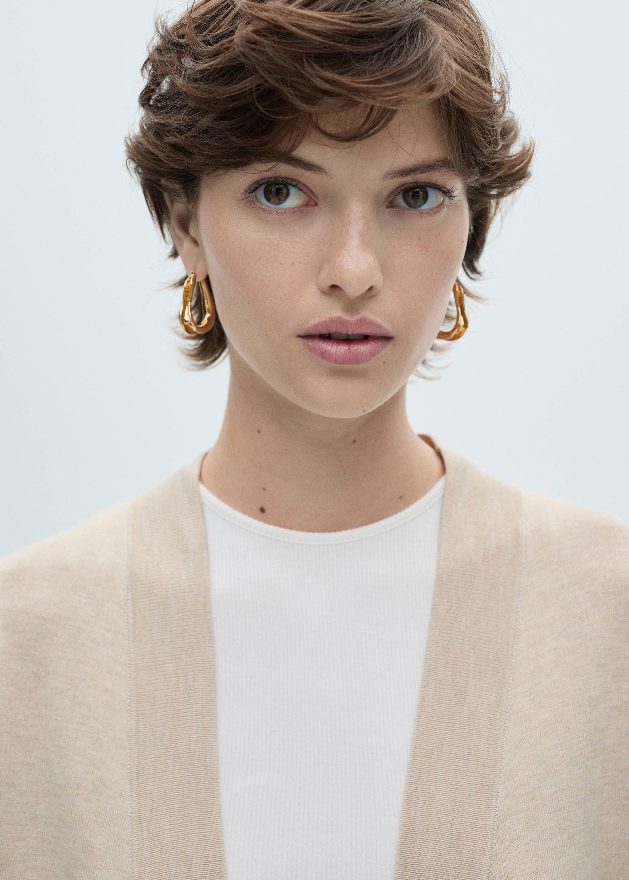 Fine-knit cardigan - Details of the article 1