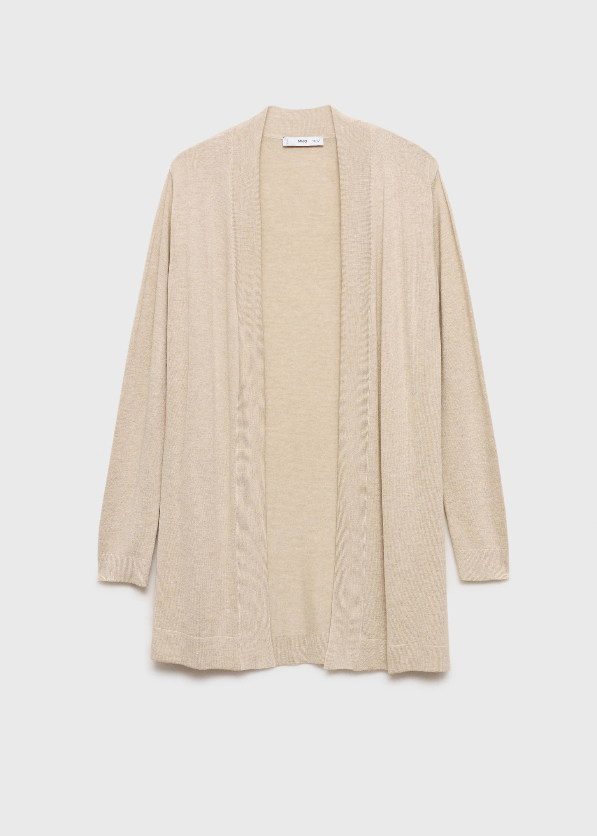 Fine-knit cardigan - Article without model