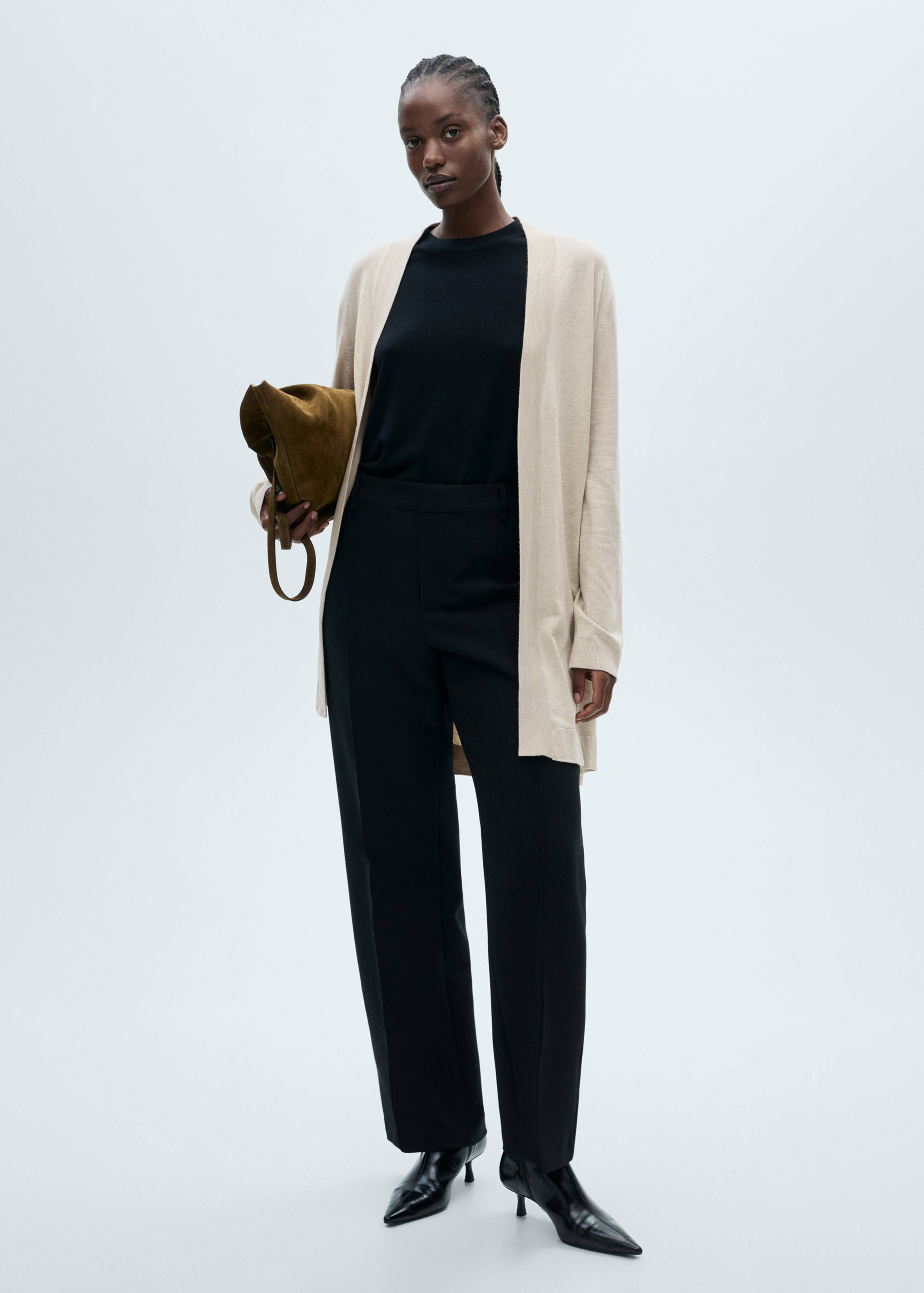 Fine-knit cardigan - Details of the article 3