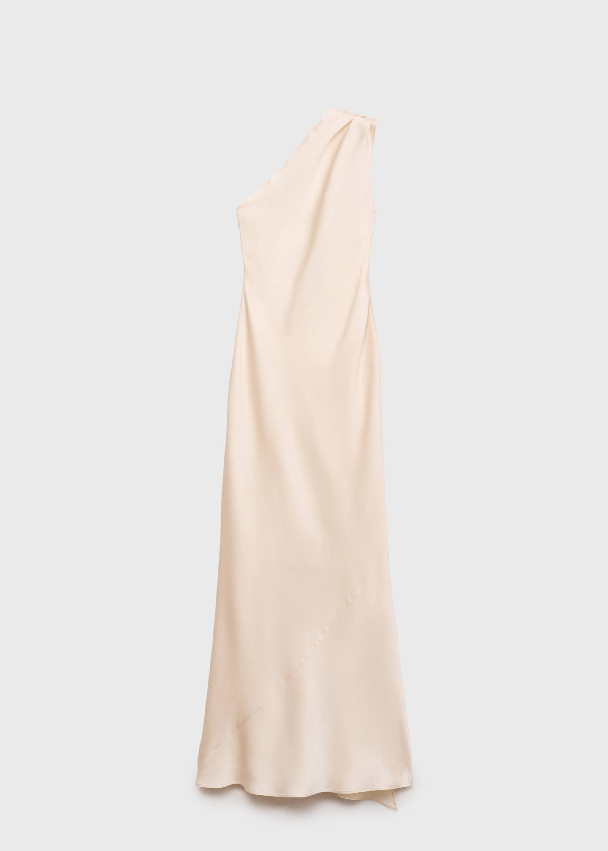 Asymmetrical bow-neck dress - Article without model