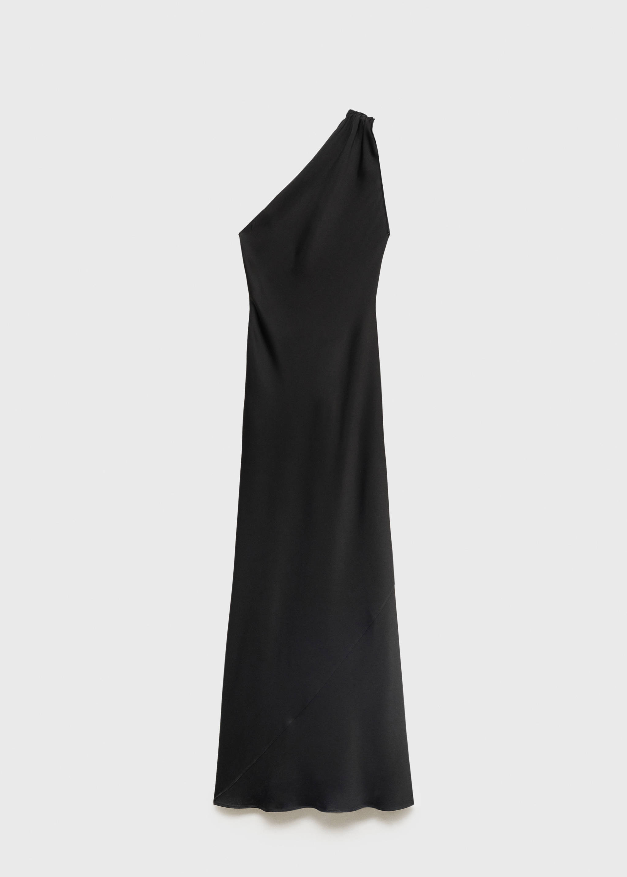 Asymmetrical bow-neck dress - Article without model