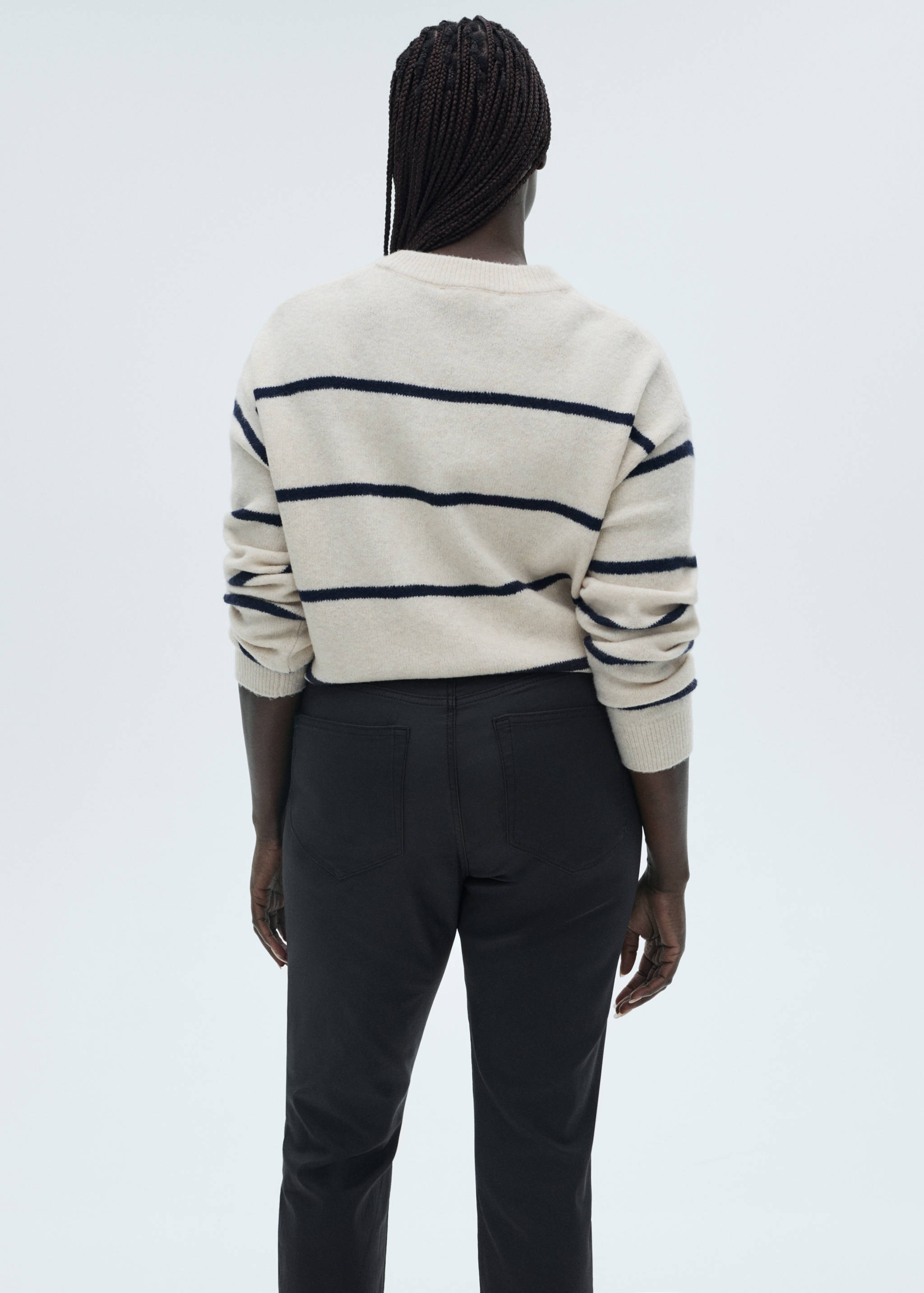 Waxed mid-rise skinny jeans - Details of the article 4