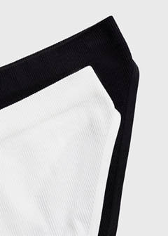 2 pack essential panty — Off White 3