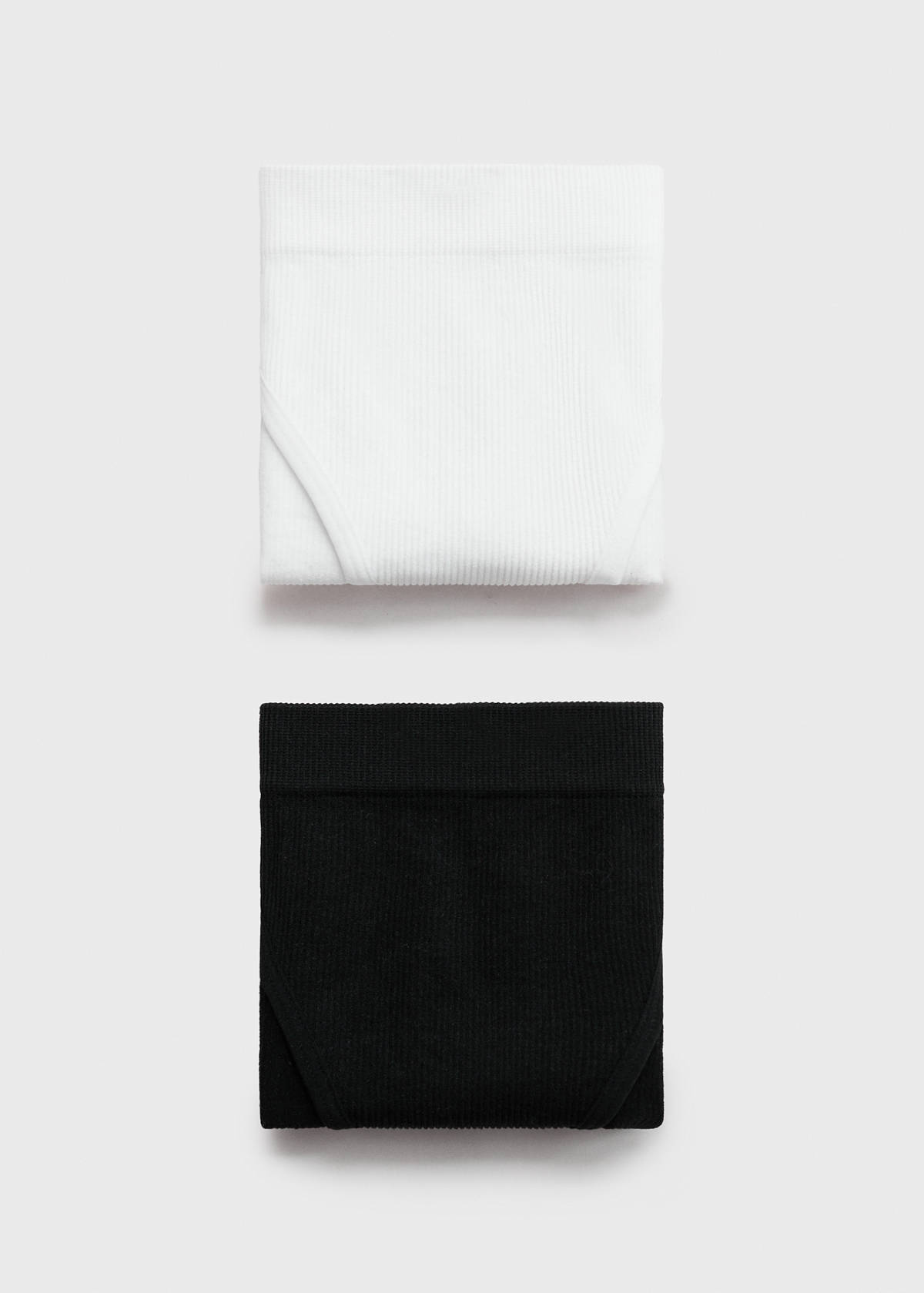 2 pack essential panty — Off White