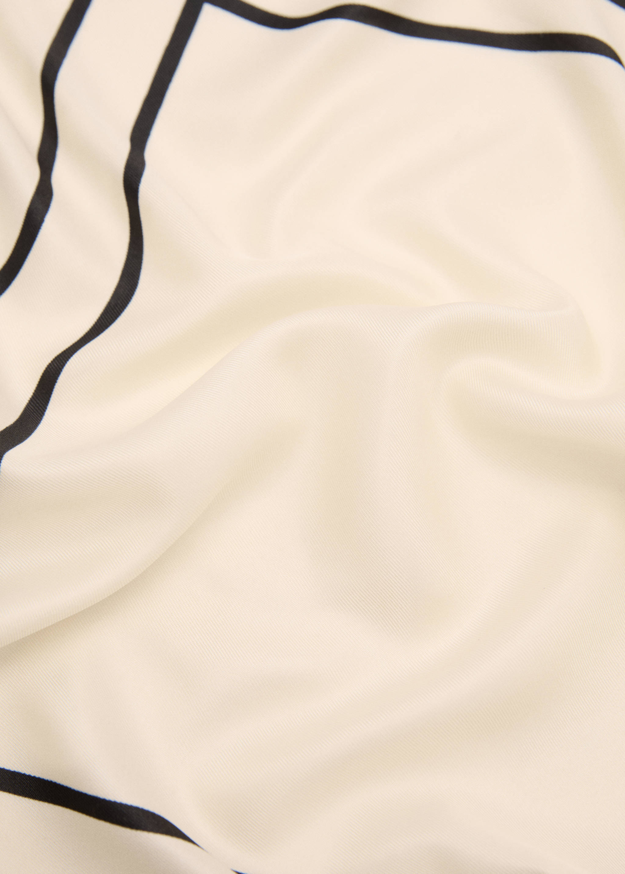 Foulard stampa geometrica - Dettaglio dell'articolo 1