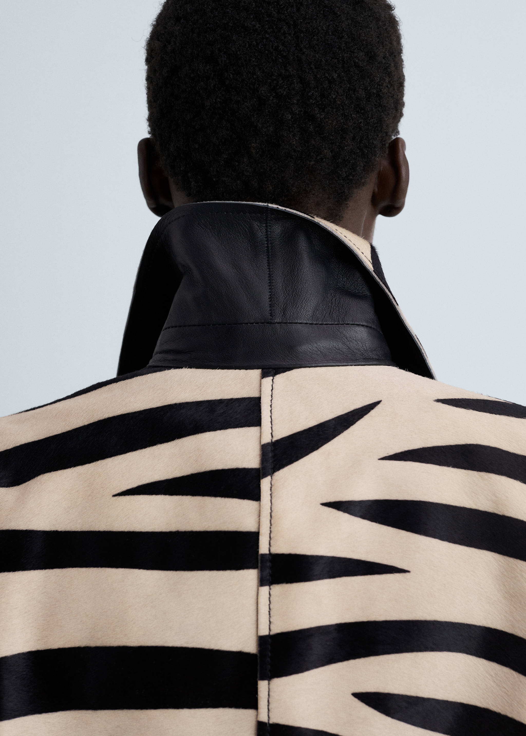 Zebra-print fur jacket - Details of the article 6