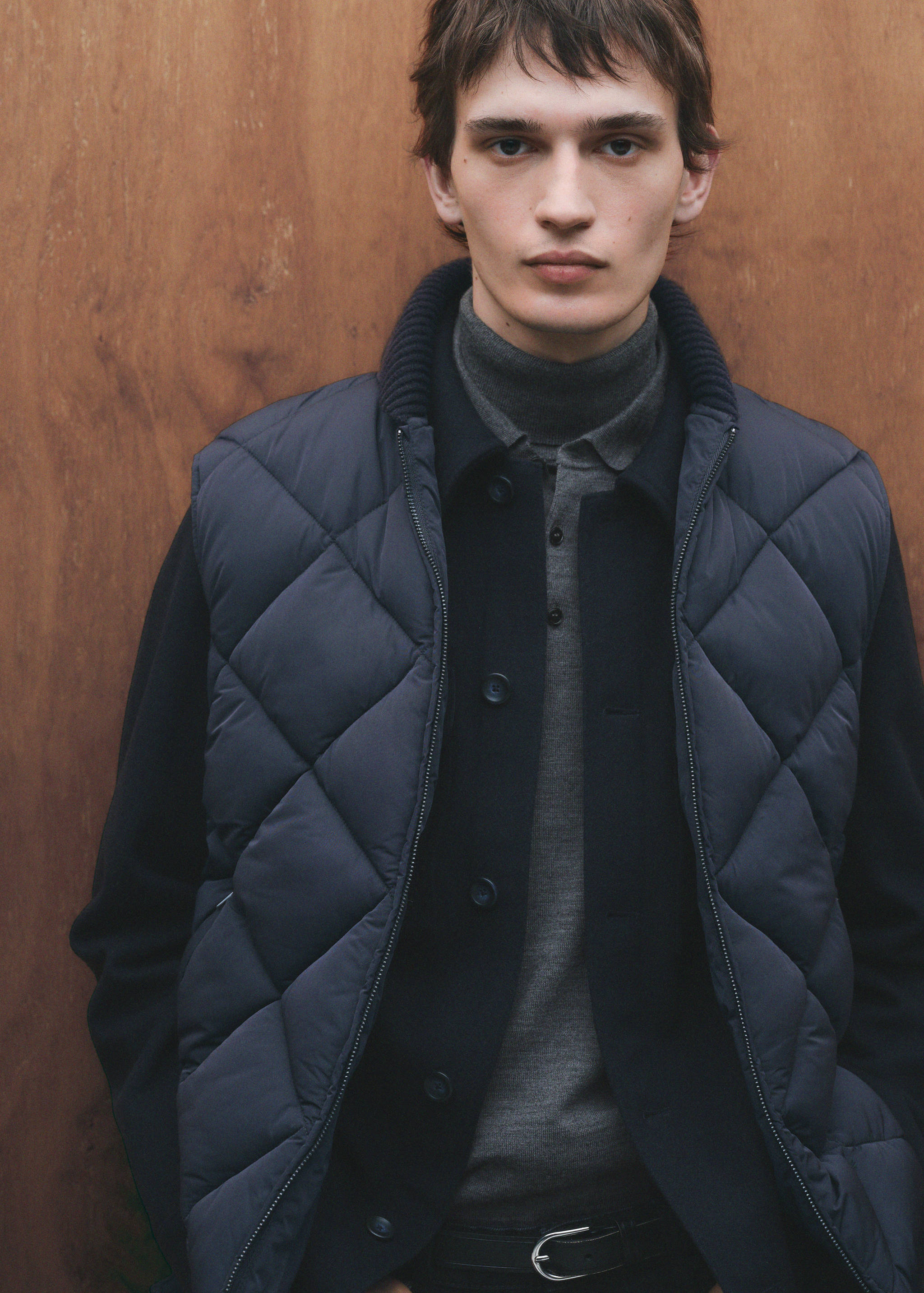 Water-repellent quilted gilet - Details of the article 3