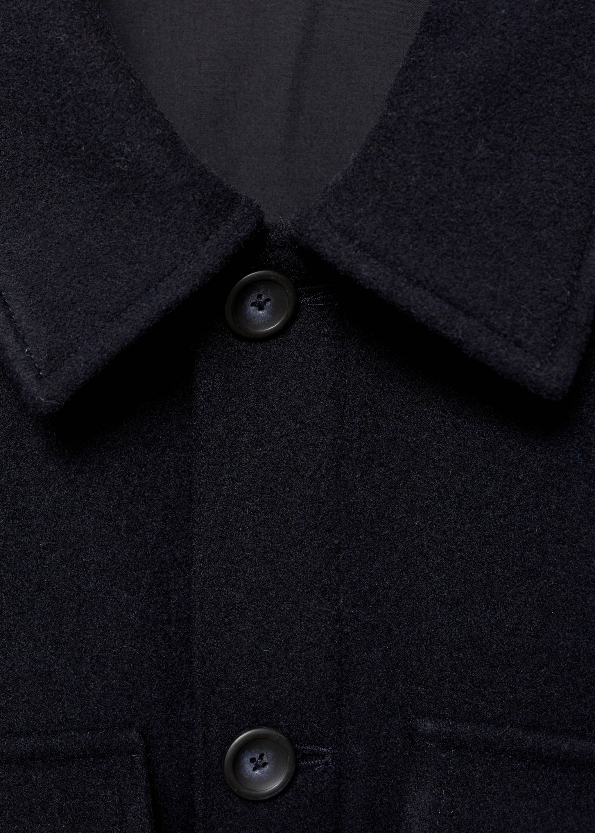 Sobrecamisa mezcla lana franela - Detalle del artículo 8