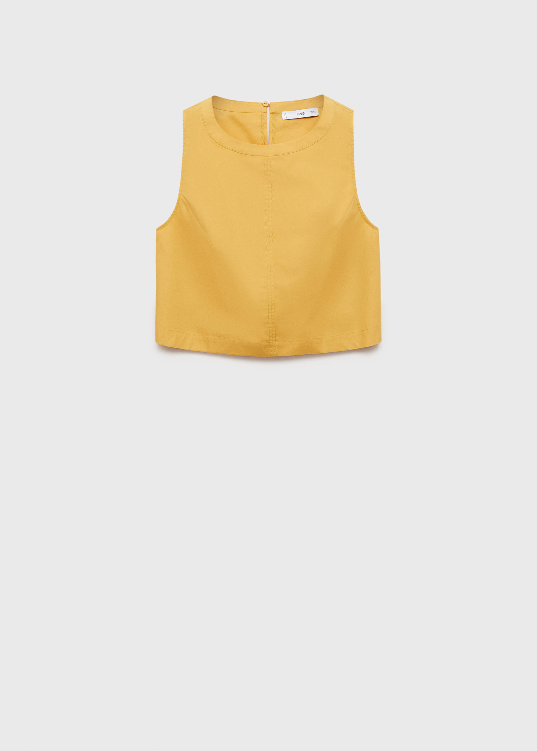 Crop top coton - Article sans modèle