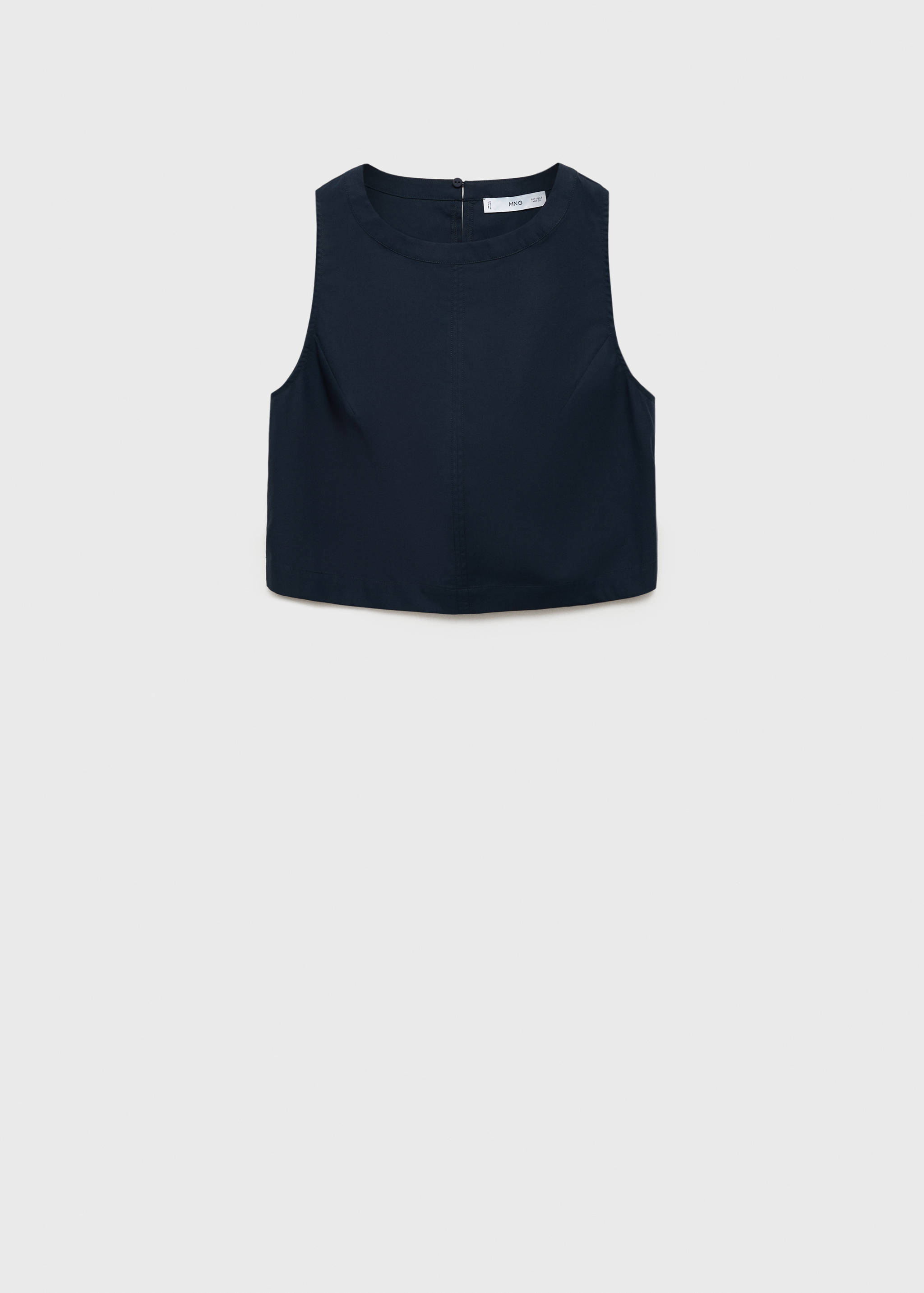 Crop top coton - Article sans modèle