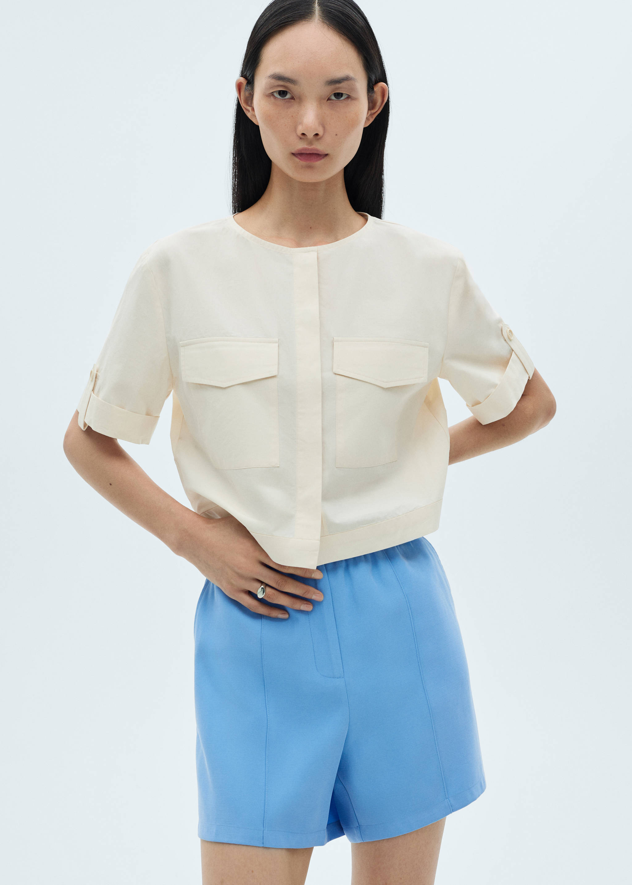 Short taille élastique - Plan moyen