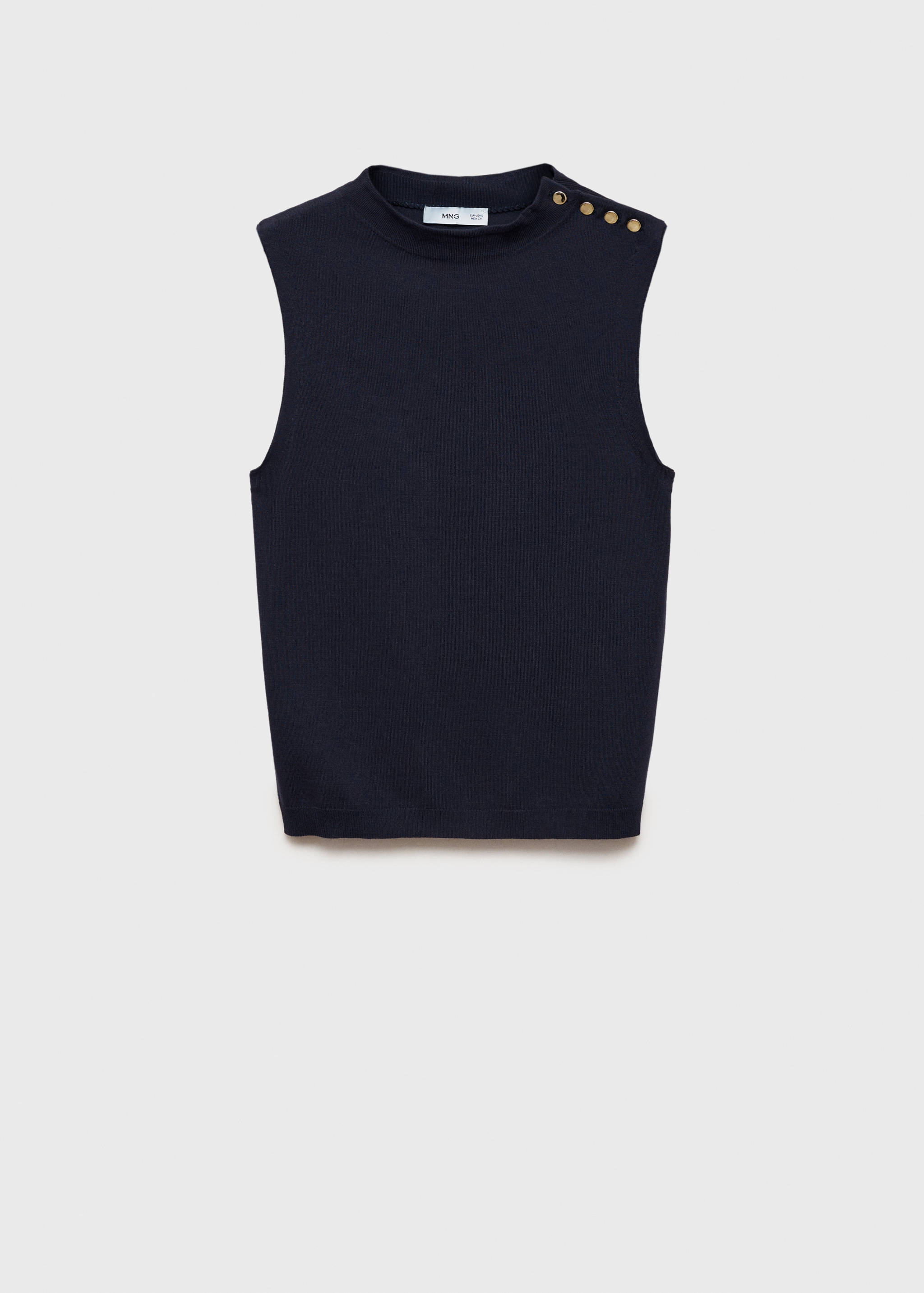 Top maille boutons - Article sans modèle