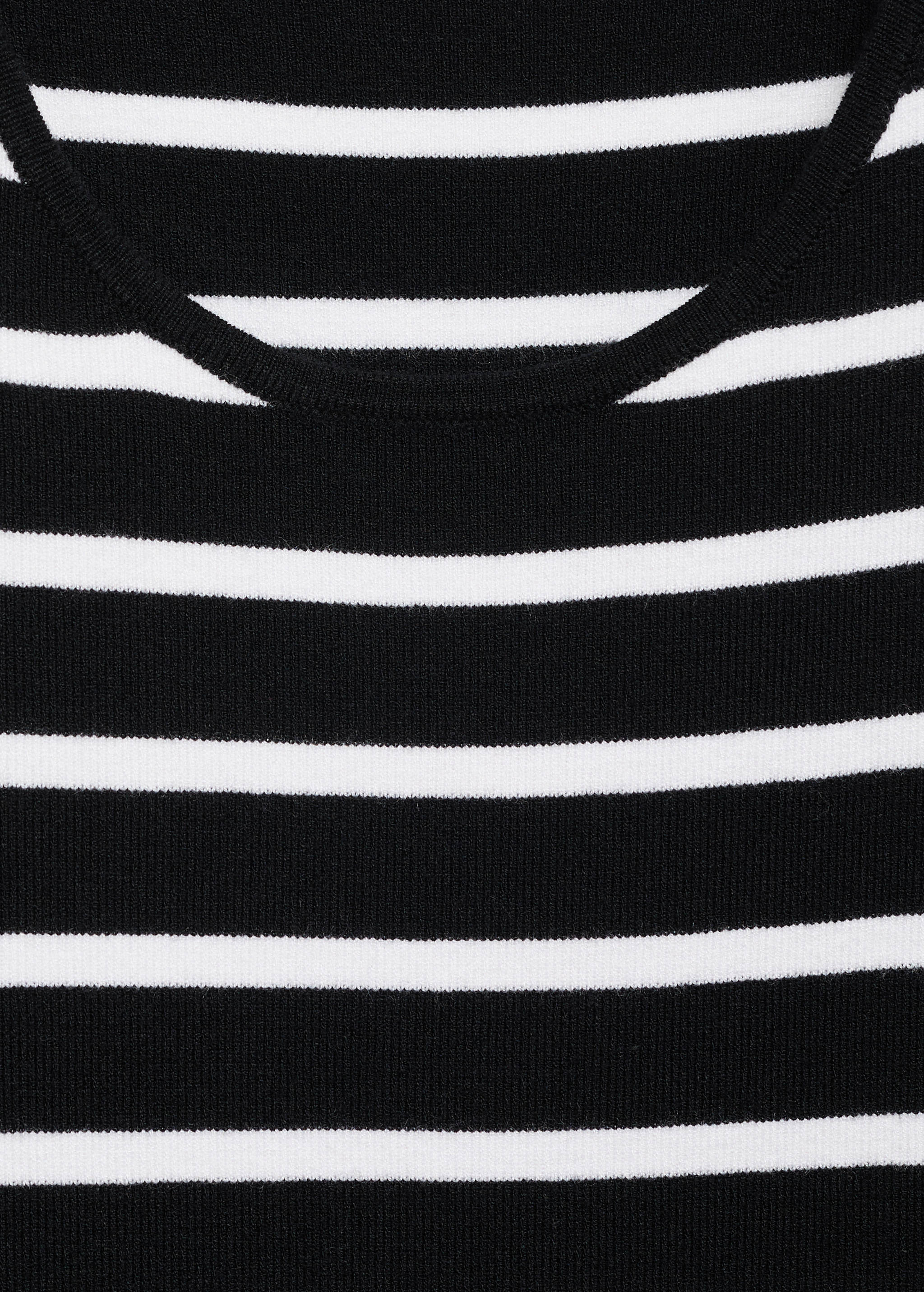 Striped dress with metallic buttons - Details of the article 8