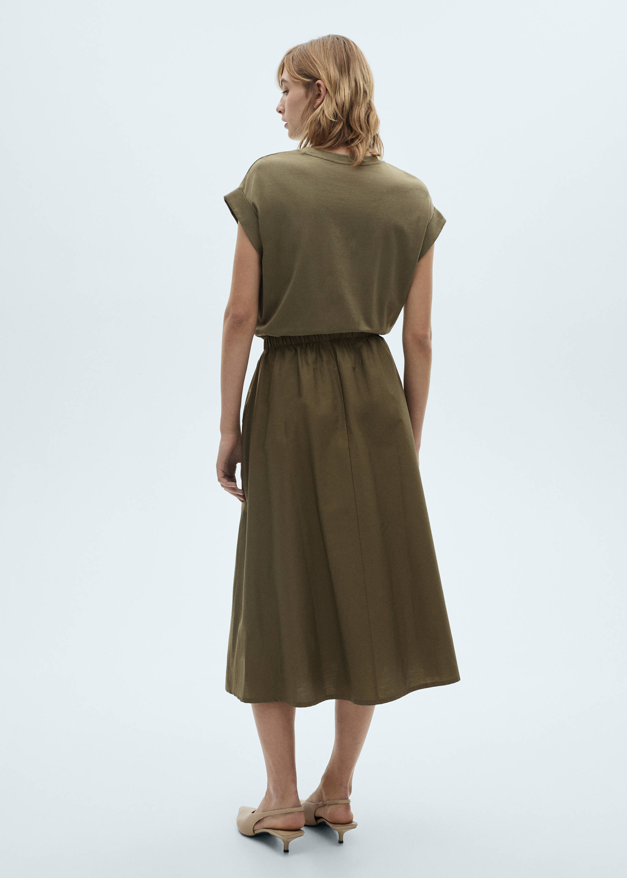 A-line dress - Reverse of the article