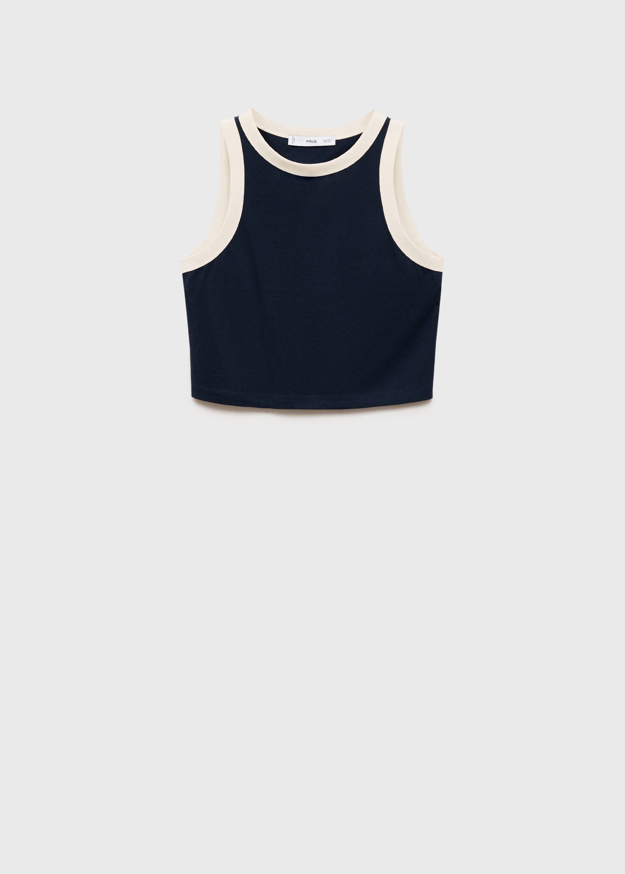 Contrast trim top - Article without model