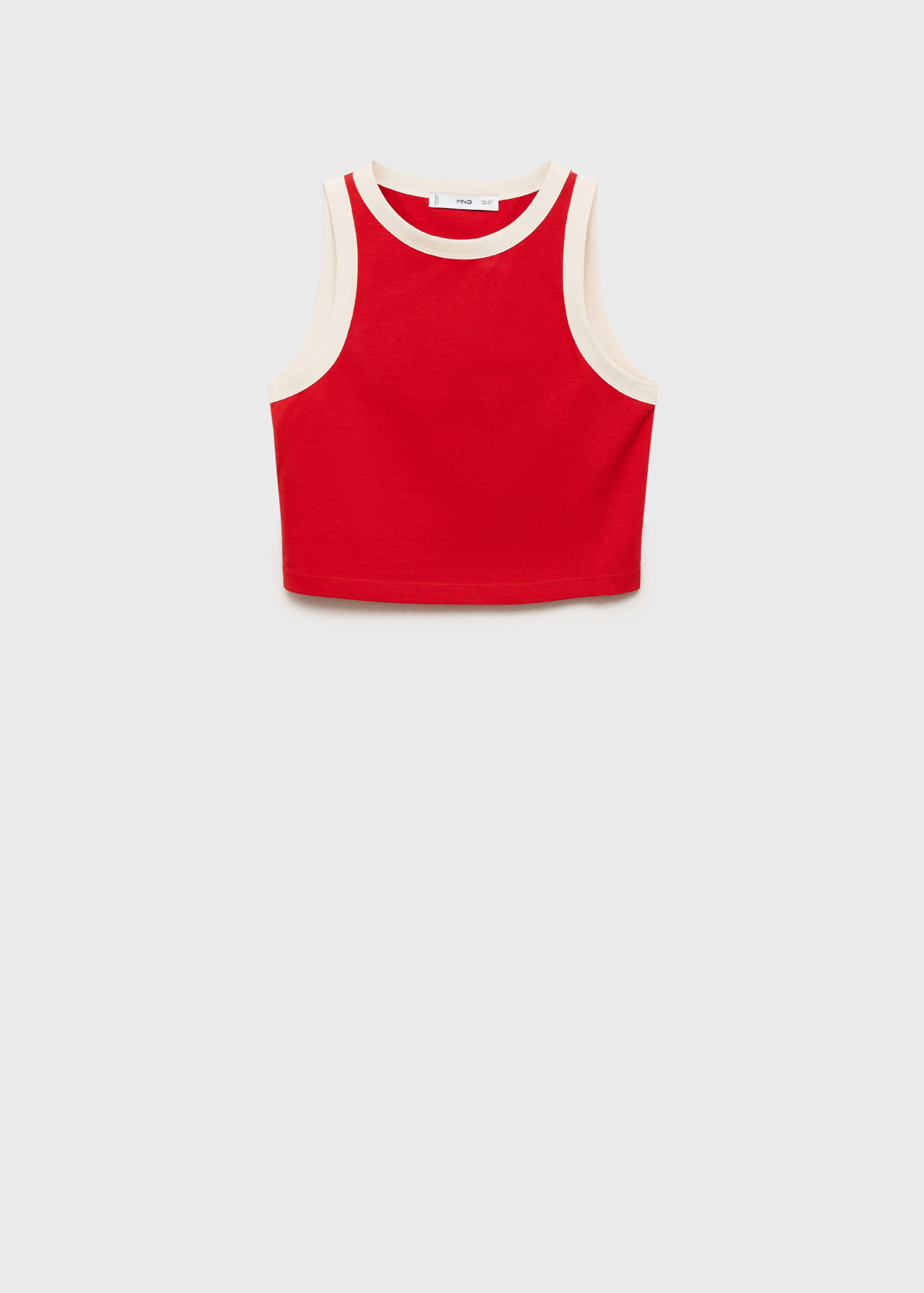 Kontrast süslemeli bluz - Modelsiz ürün