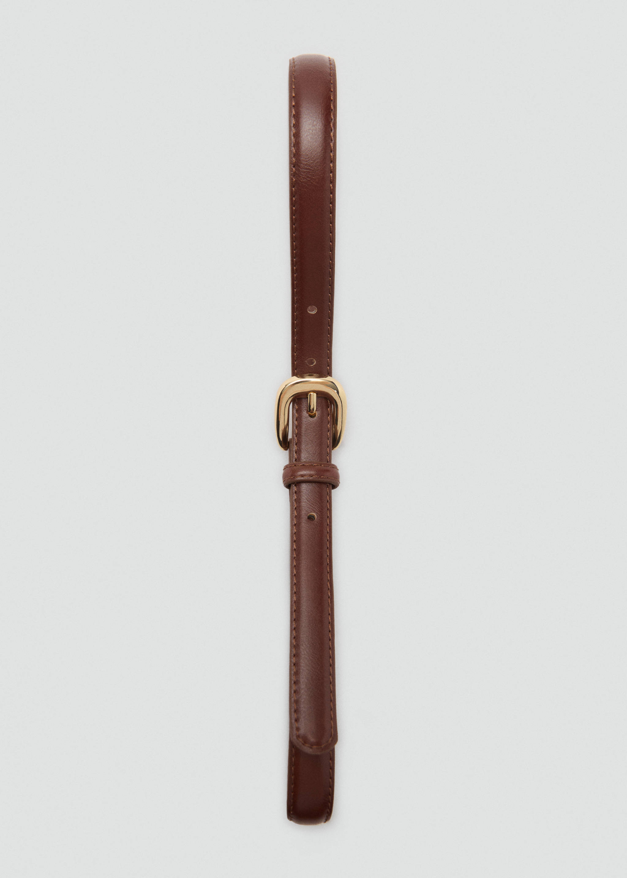 Skinny faux-leather belt - Details of the article 2