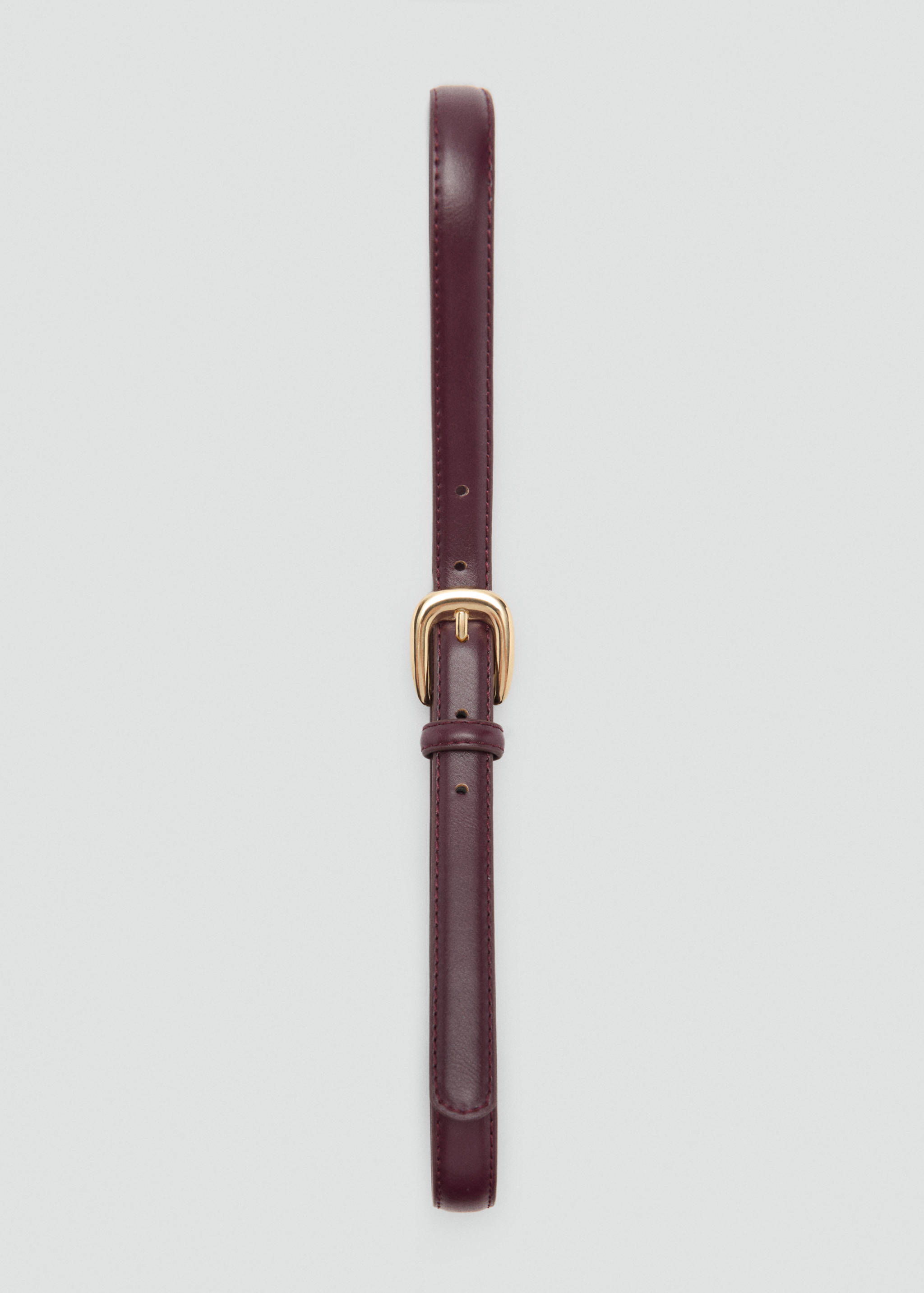 حزام نحيف بملمس جلدي - تفاصيل المنتج 2