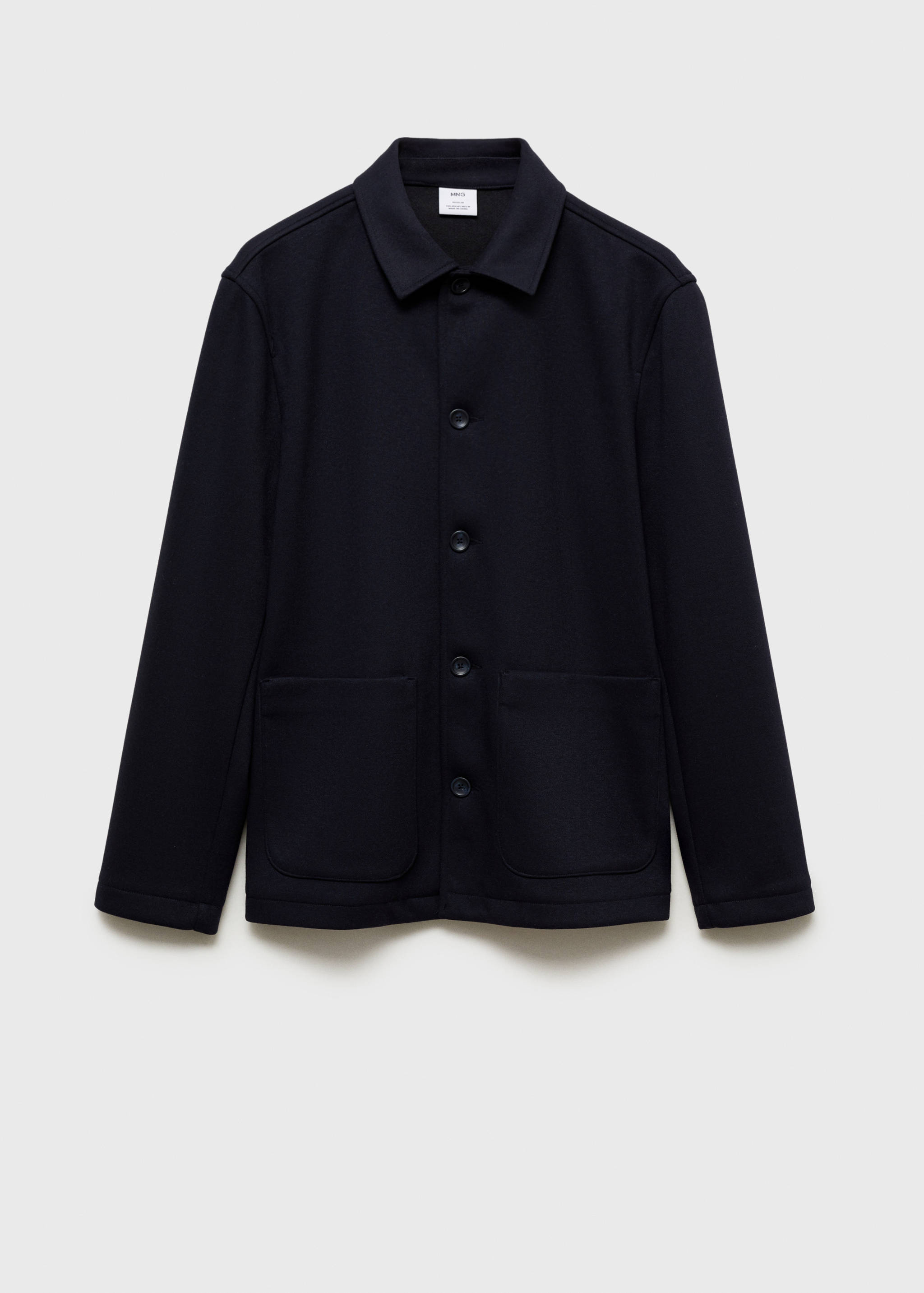 Regular-fit overshirt with pocket - Article without model