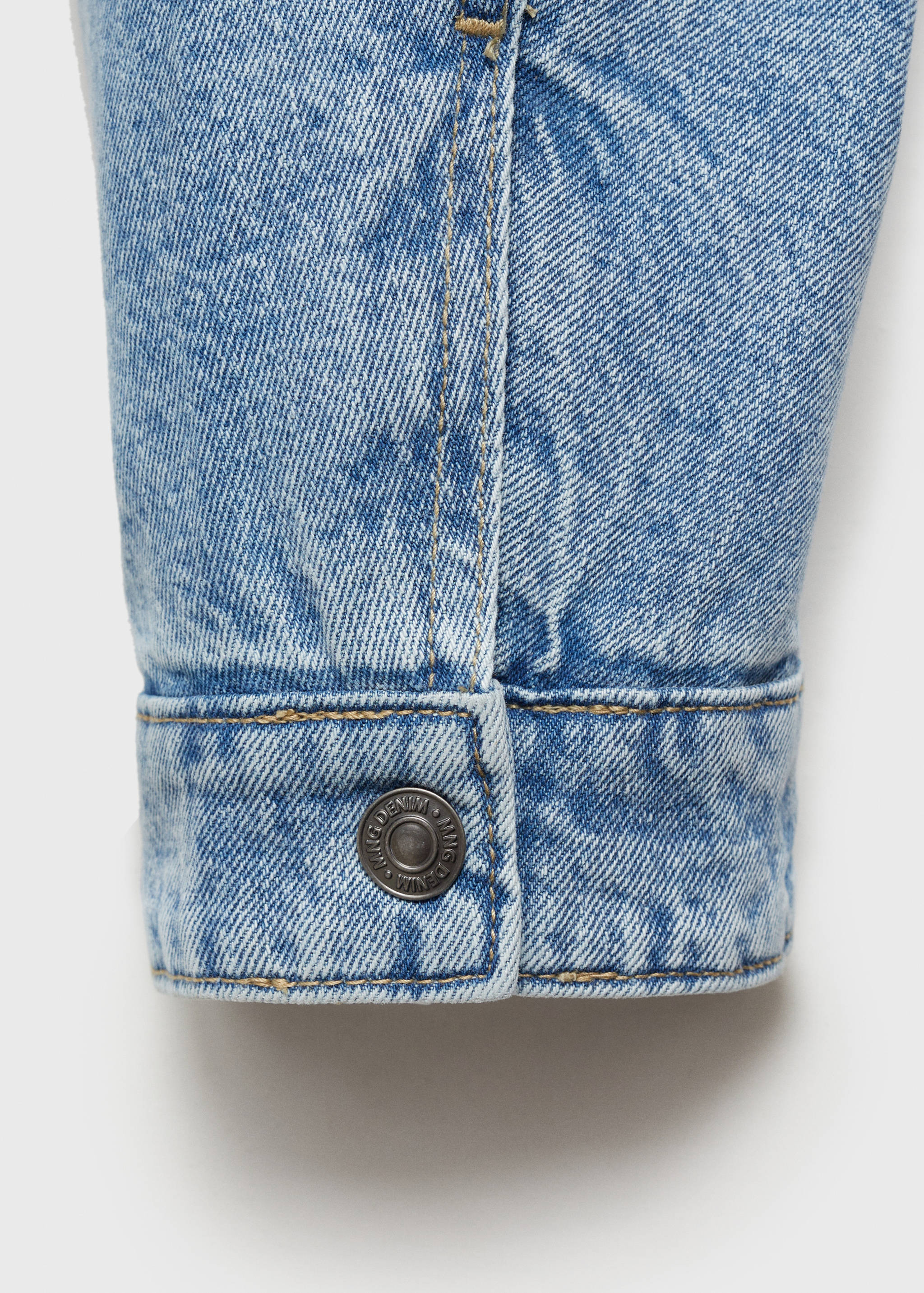 Quilted denim jacket - Details of the article 8