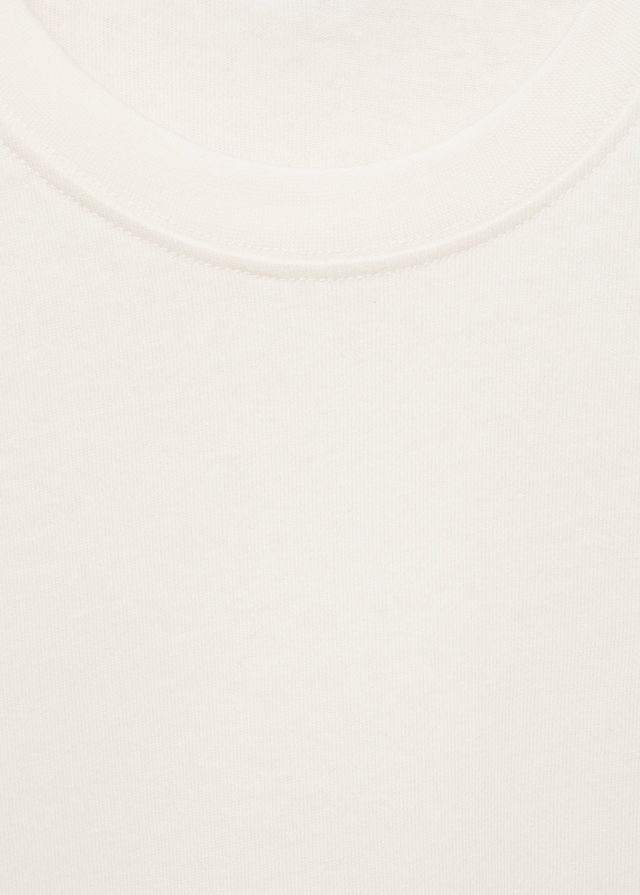 تي شيرت ثقيل الوزن بقصة فضفاضة - تفاصيل المنتج 8