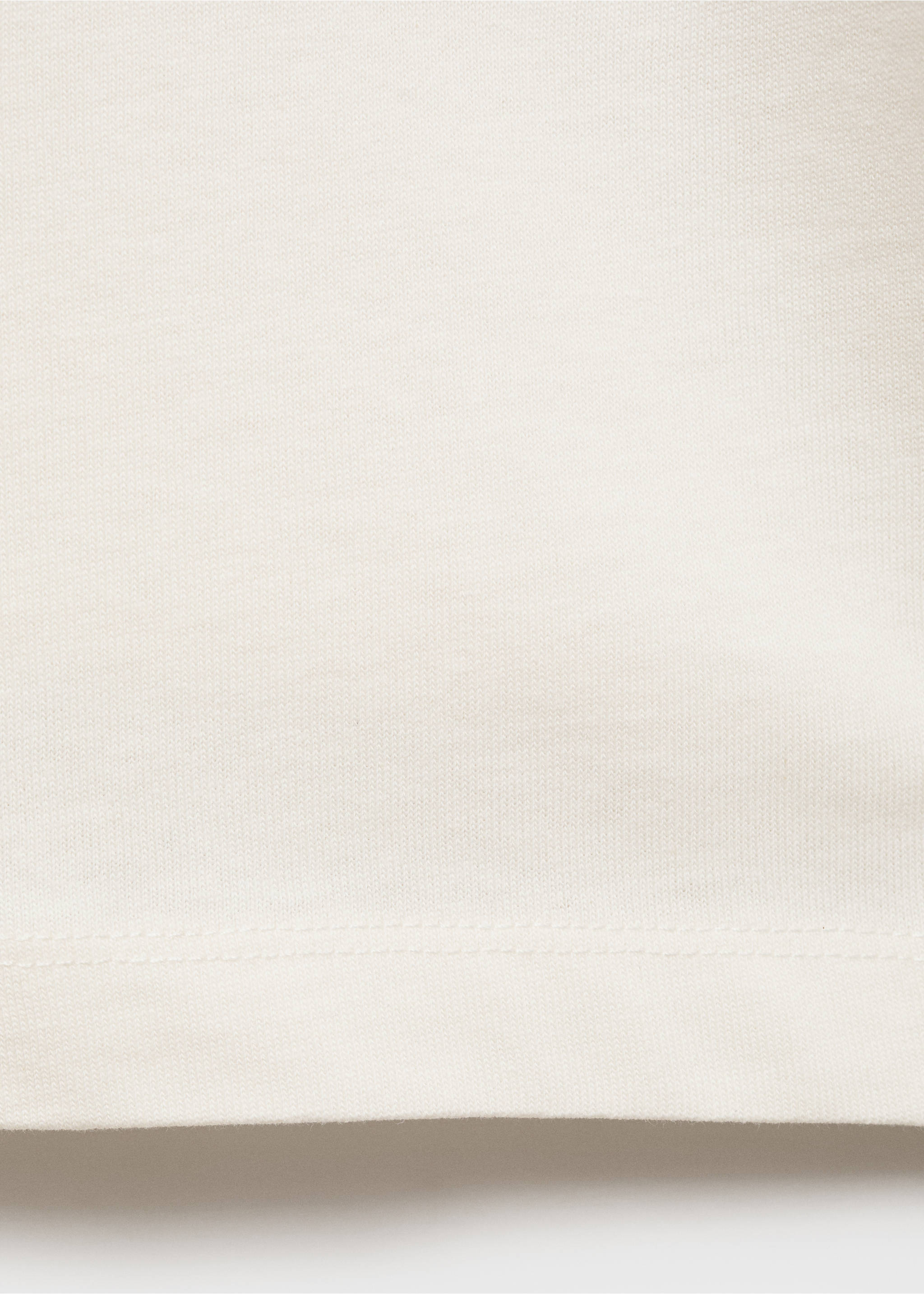 Heavy weight relaxed fit T-shirt - Details of the article 0, Off White. Ref: 87080597-00.
