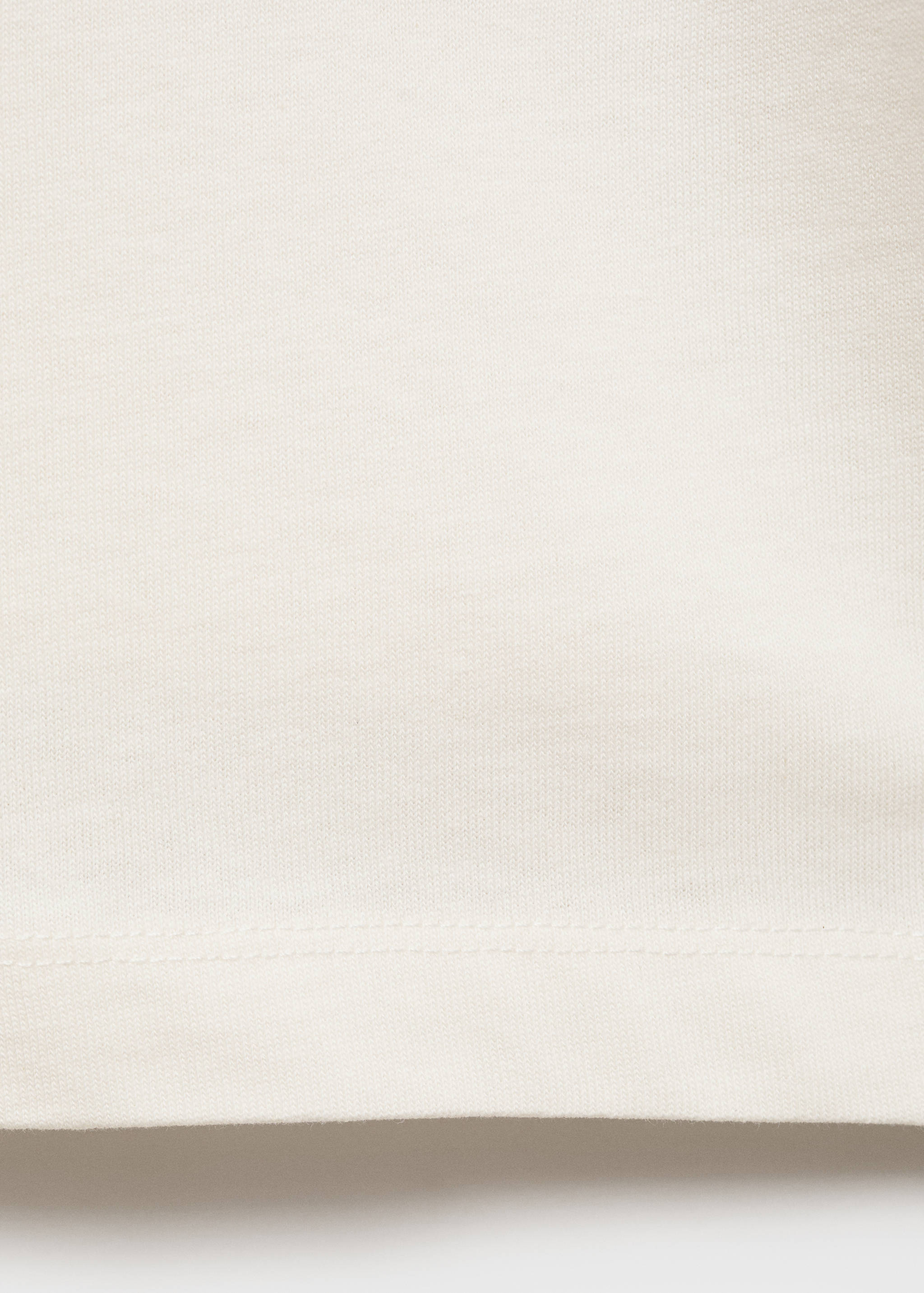 تي شيرت ثقيل الوزن بقصة فضفاضة - تفاصيل المنتج 0