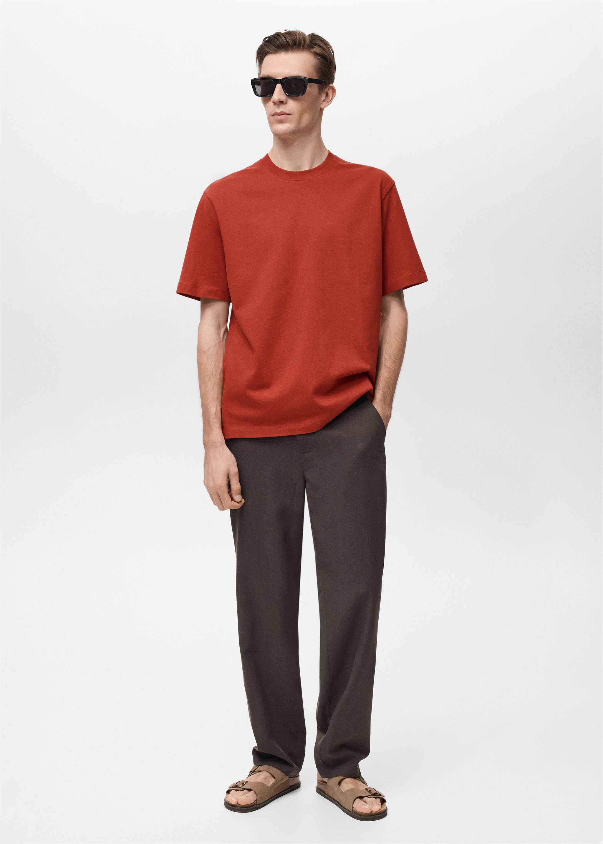 T-shirt heavy weight relaxed fit - Plan général