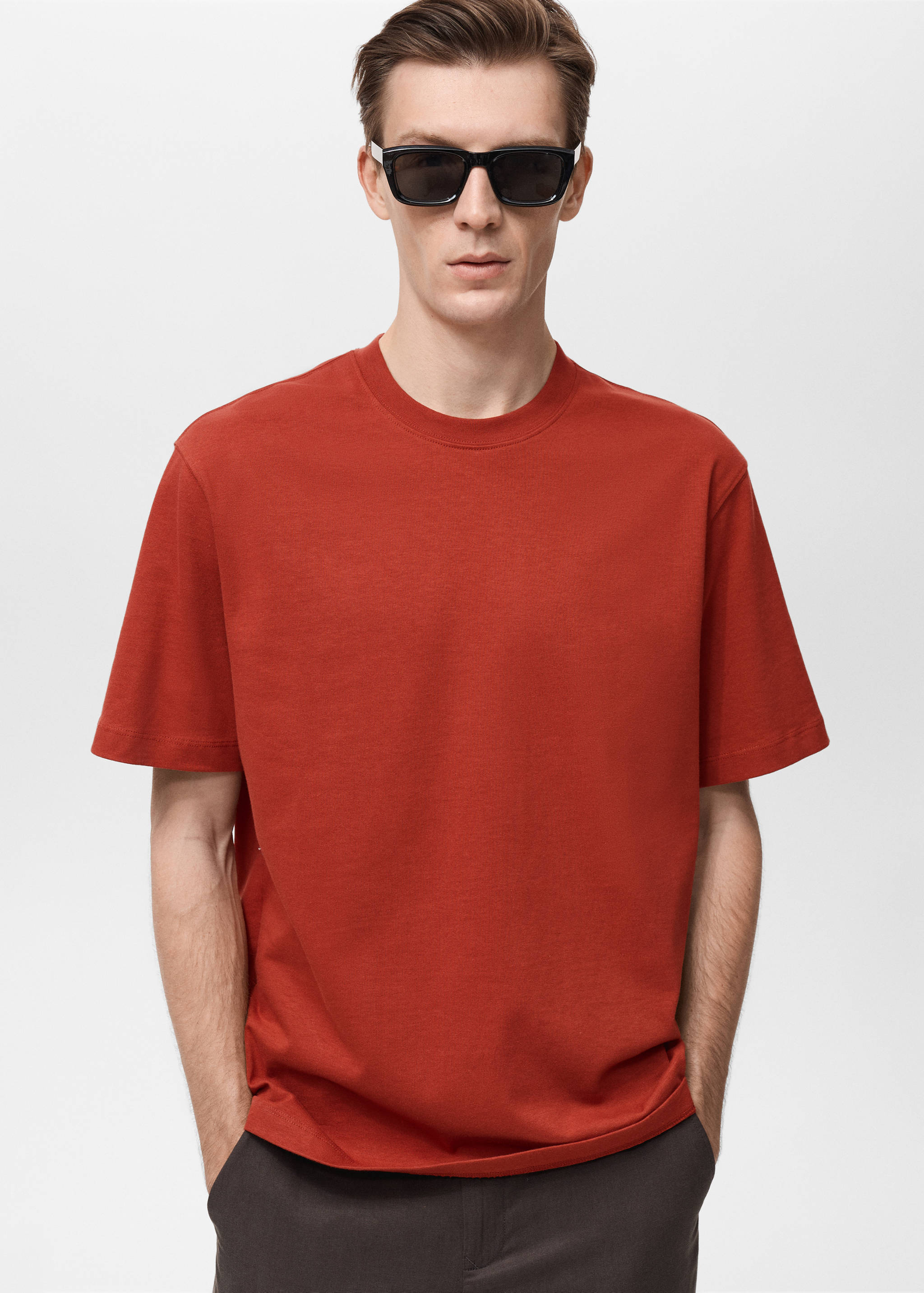 T-shirt heavy weight relaxed fit - Plan moyen