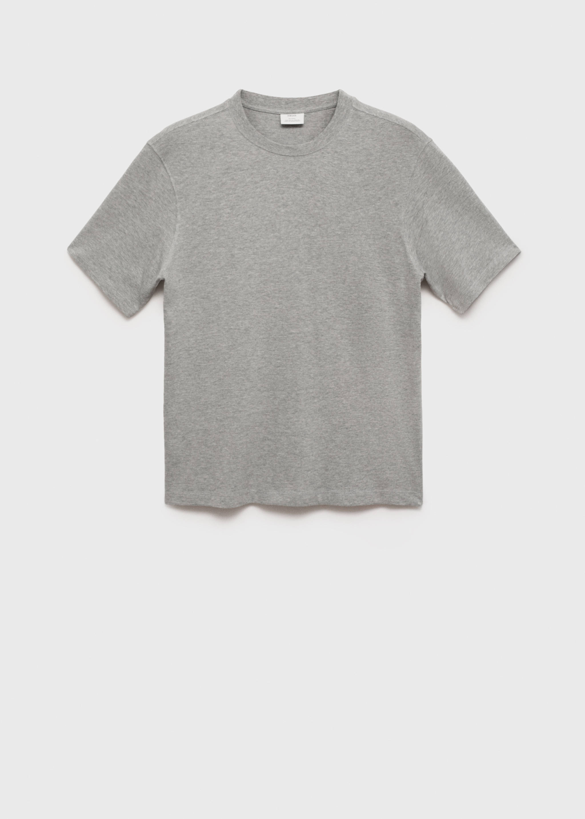 تي شيرت ثقيل الوزن بقصة فضفاضة - منتج دون نموذج