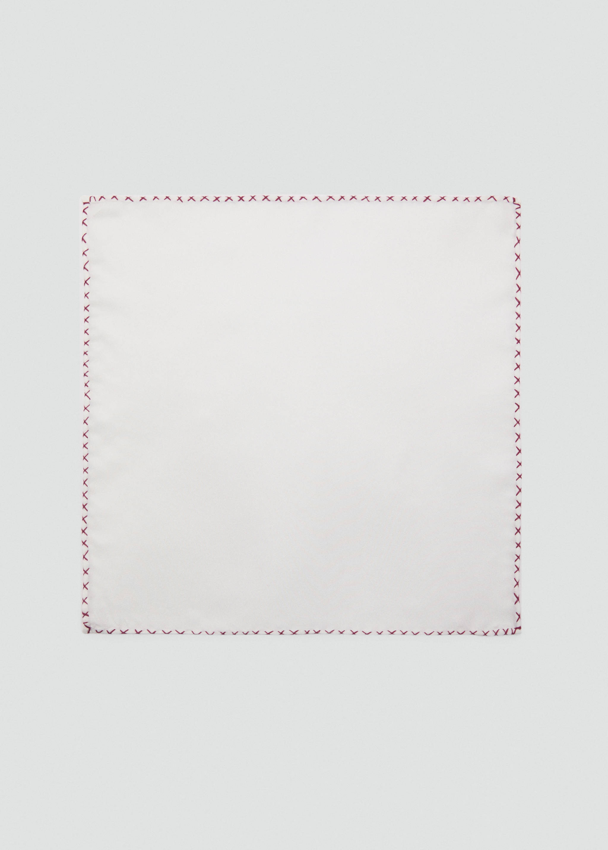 Pochette de costume 100 % soie broderies - Article sans modèle