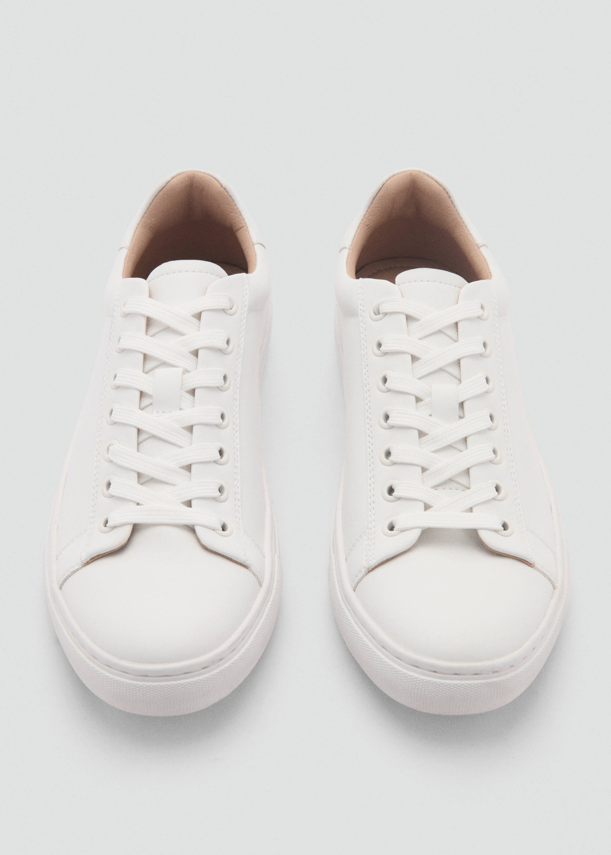 Lace-up panel sneakers - Details of the article 1