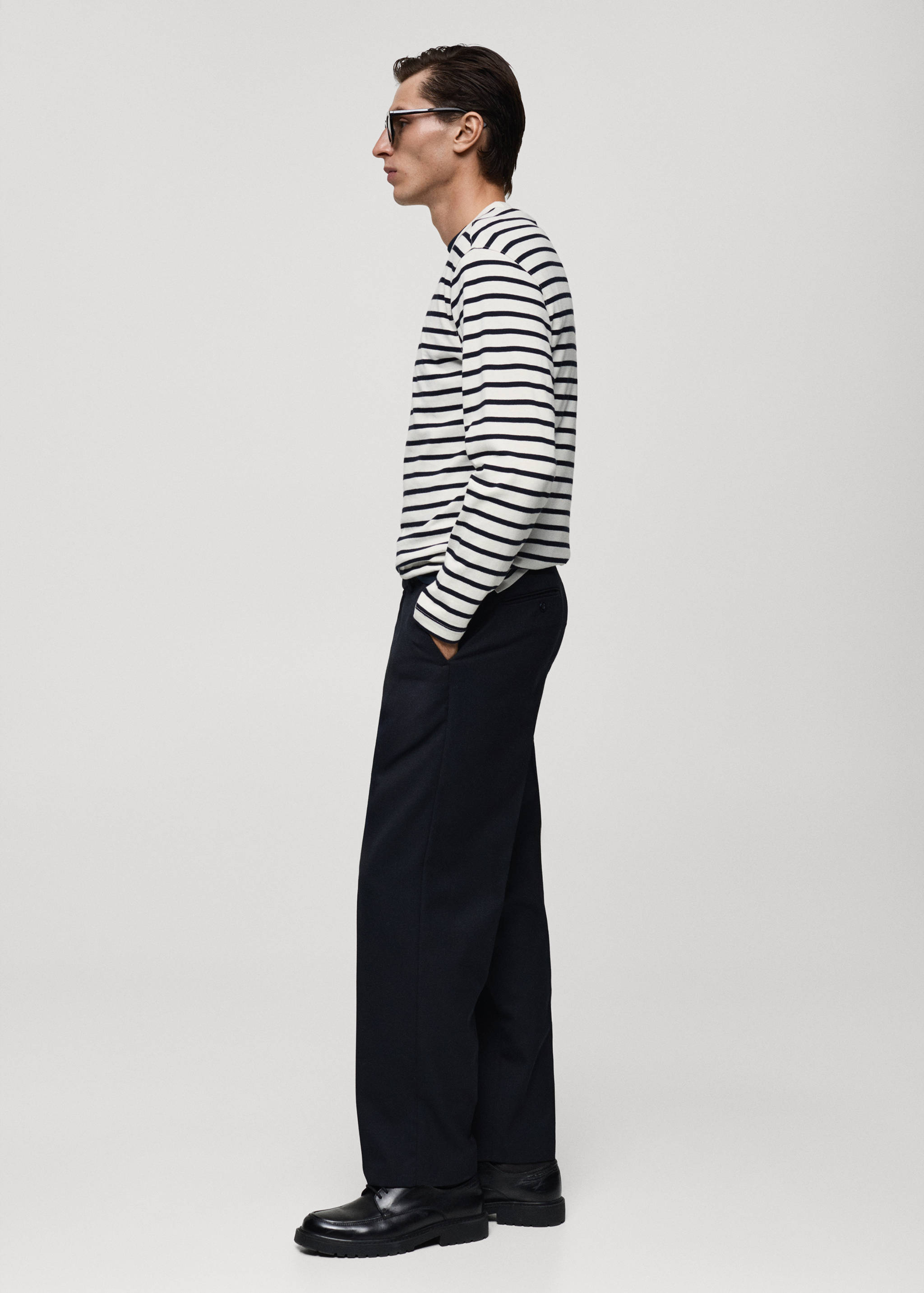 T-shirt 100 % coton rayures - Détail de l'article 2