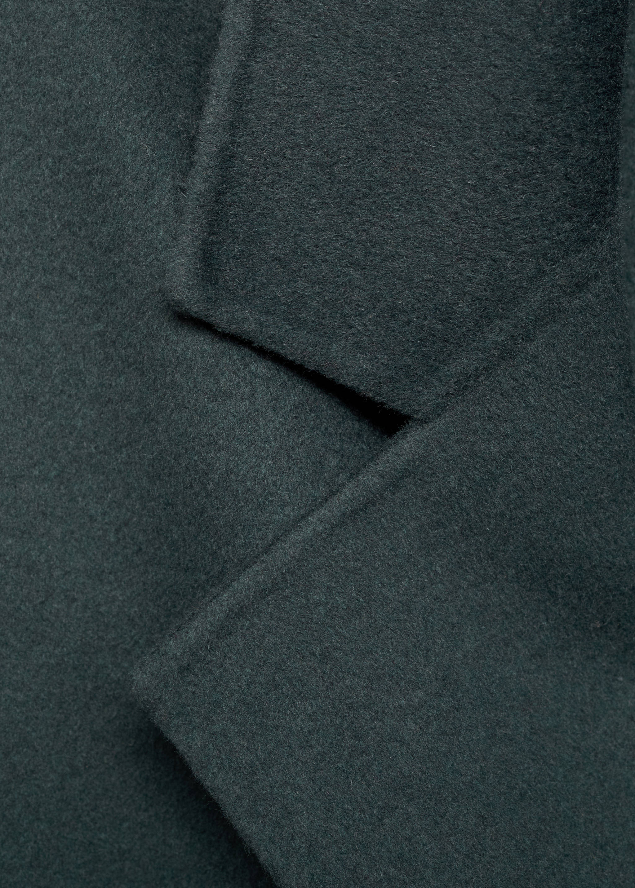 Handmade oversized wool coat - Details of the article 8