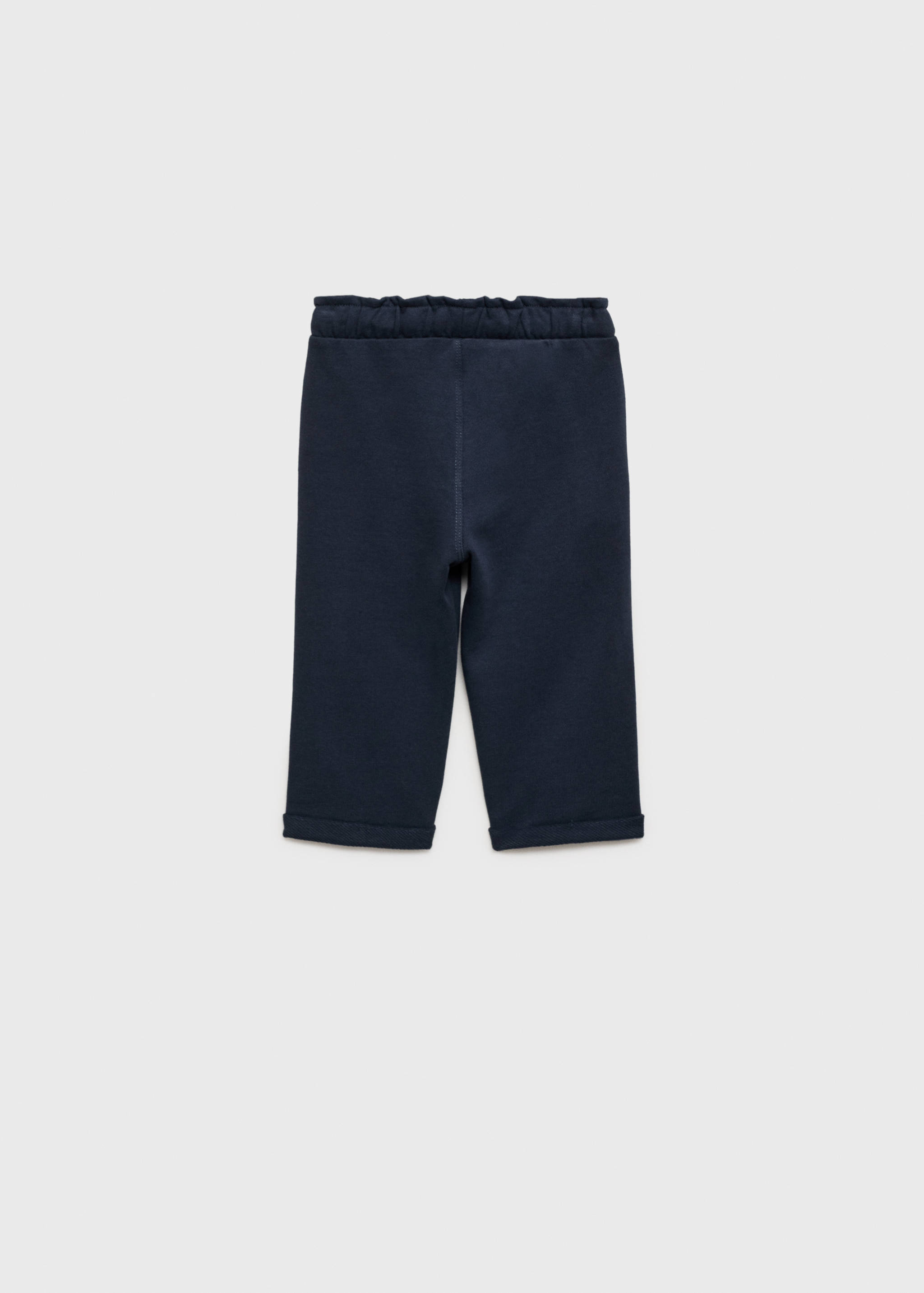 Pantalón algodón cintura elástica - Reverso del artículo