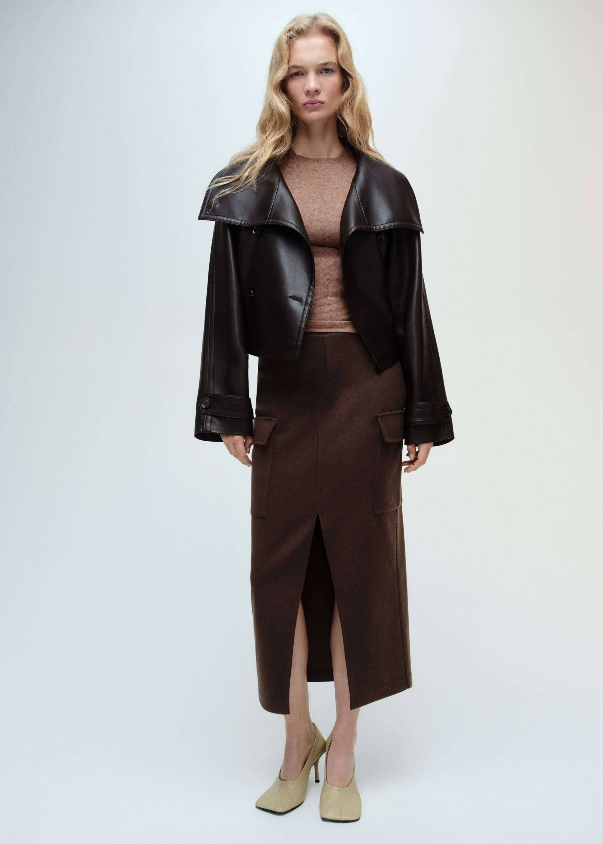 T-shirt coutures décoratives - Plan général